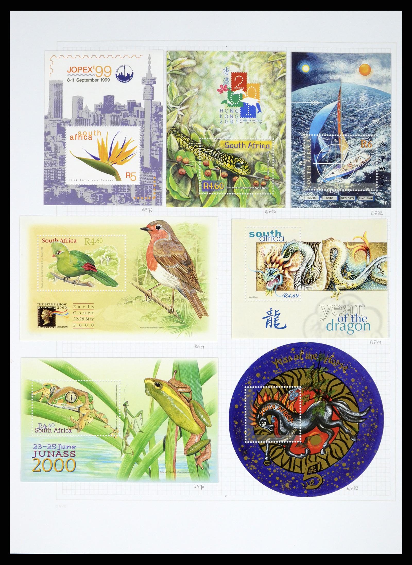 38161 0088 - Stamp collection 38161 South Africa 1892-2015.