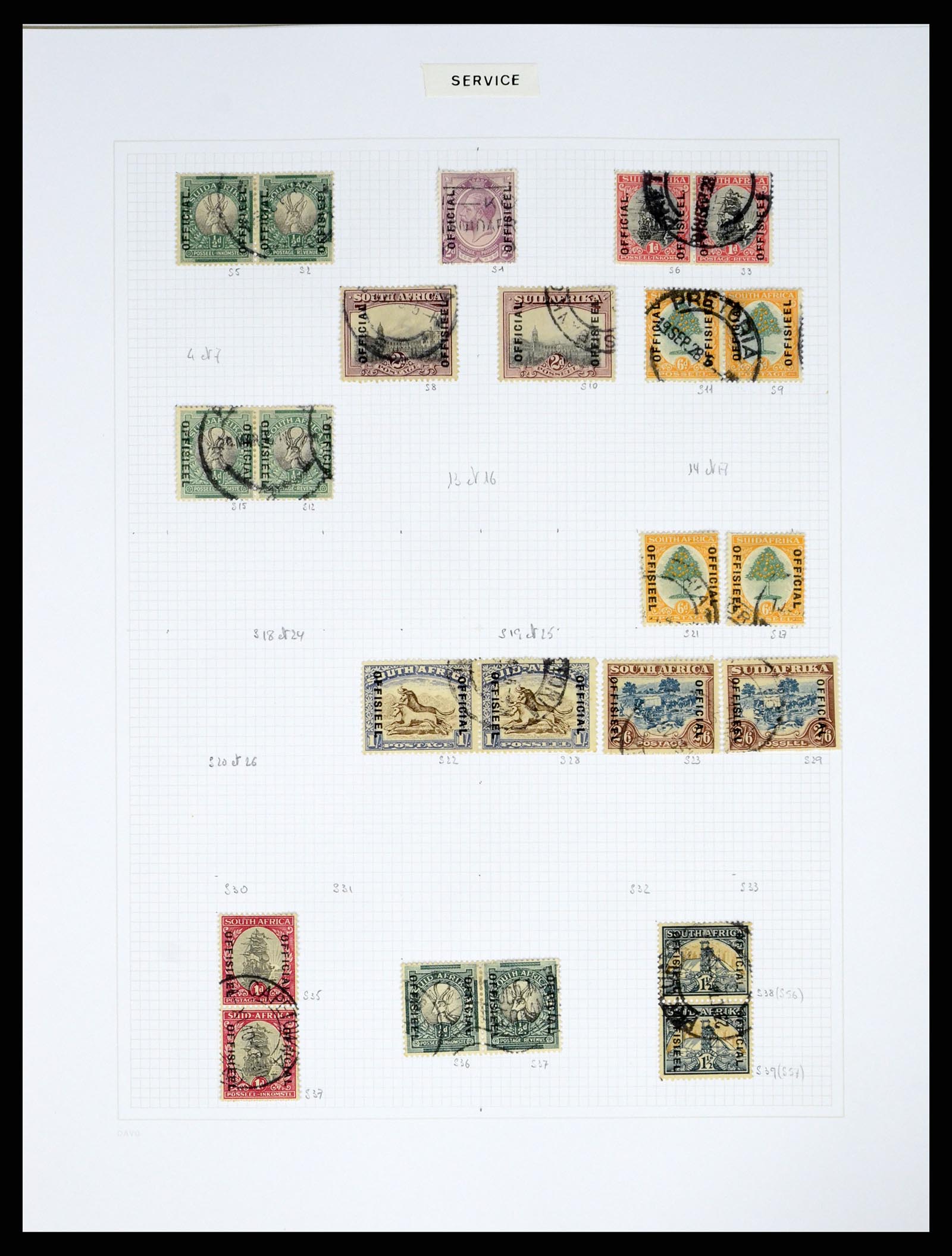 38161 0100 - Stamp collection 38161 South Africa 1892-2015.