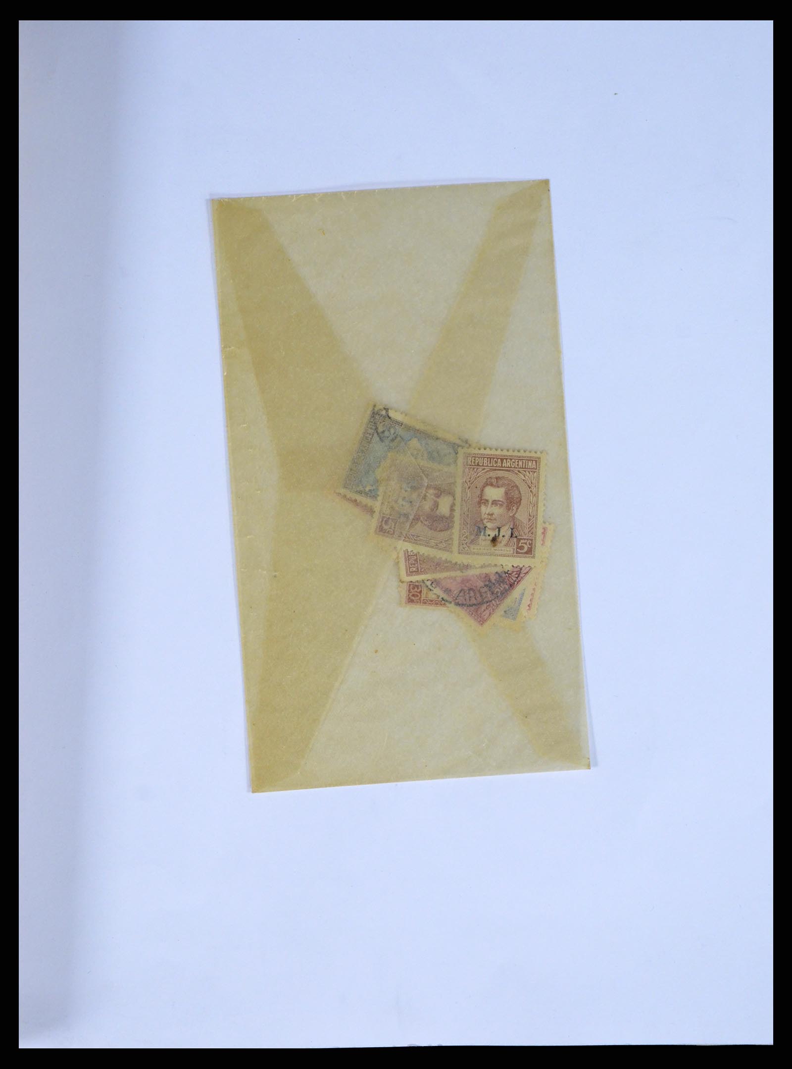 38162 0060 - Postzegelverzameling 38162 Argentinië dienst 1913-1931.