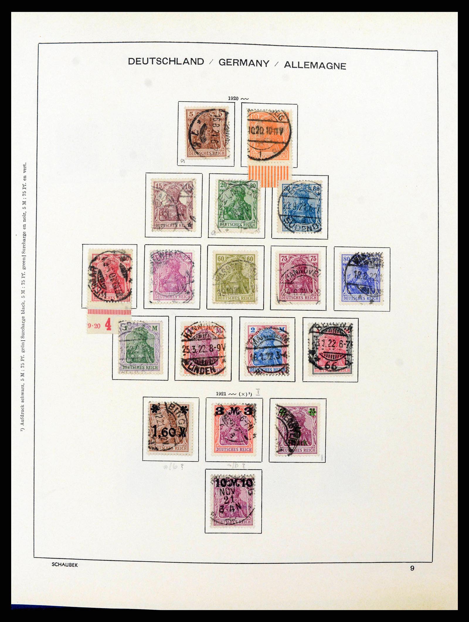 38165 0019 - Stamp collection 38165 German Reich 1872-1945.
