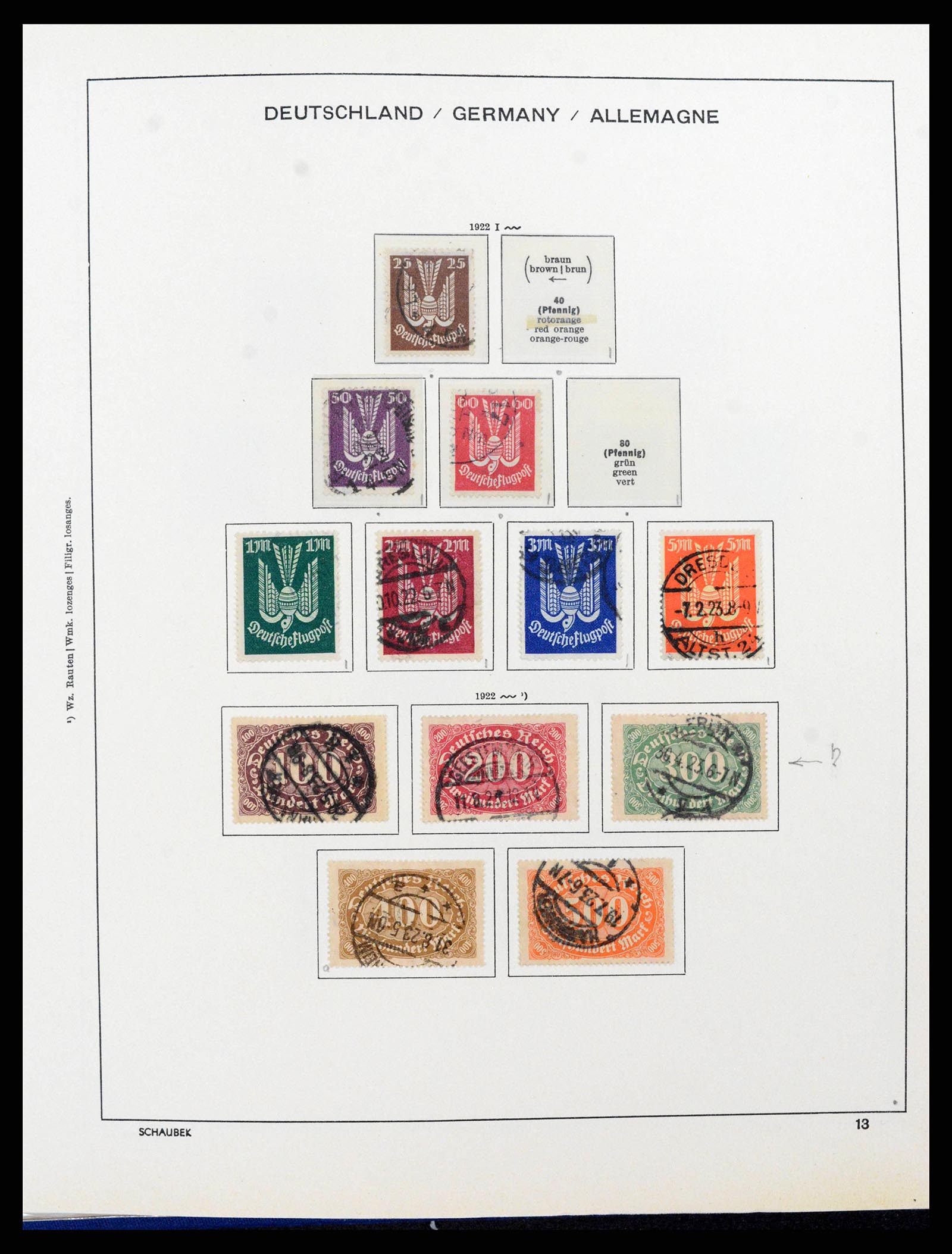 38165 0027 - Stamp collection 38165 German Reich 1872-1945.