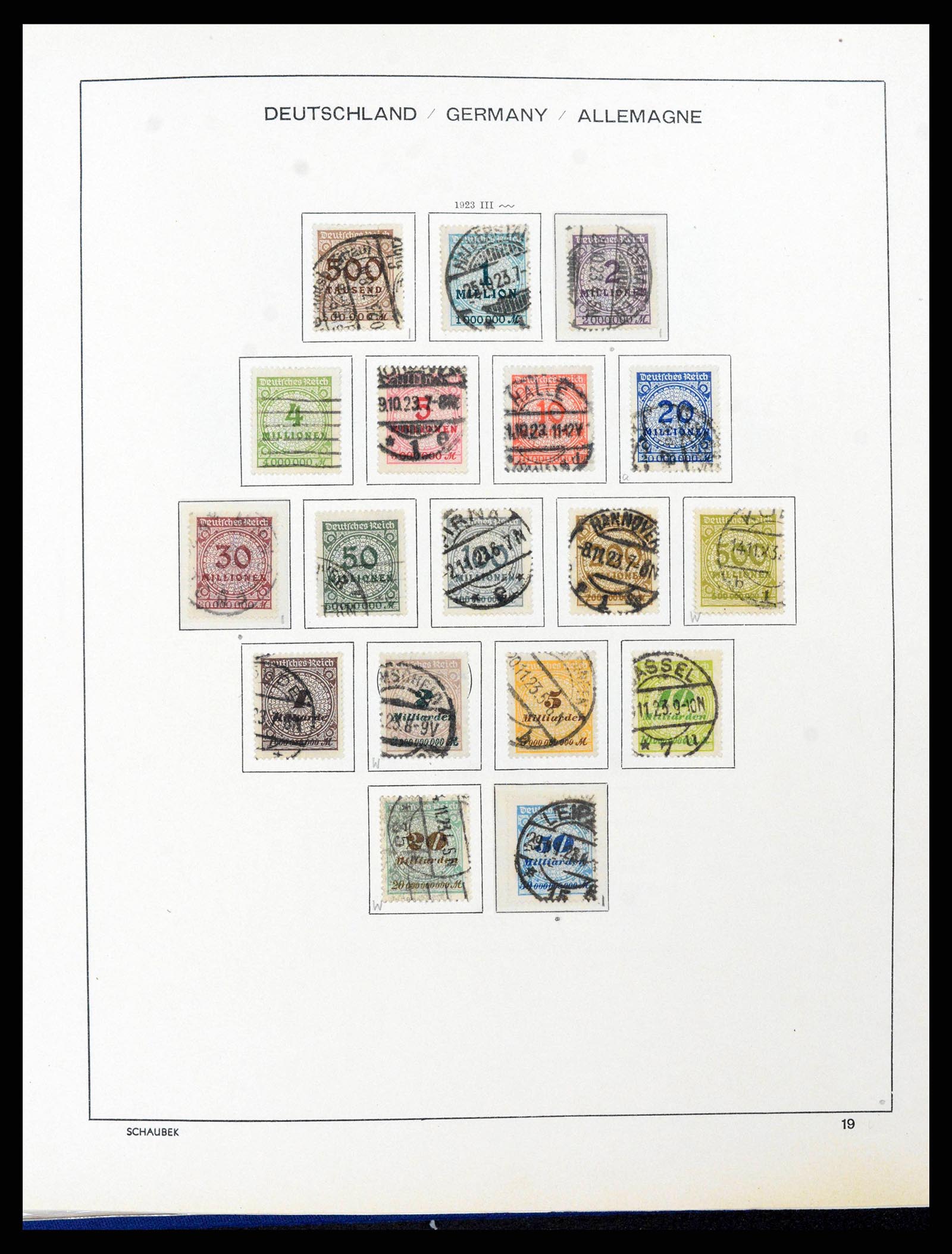 38165 0036 - Postzegelverzameling 38165 Duitse Rijk 1872-1945.