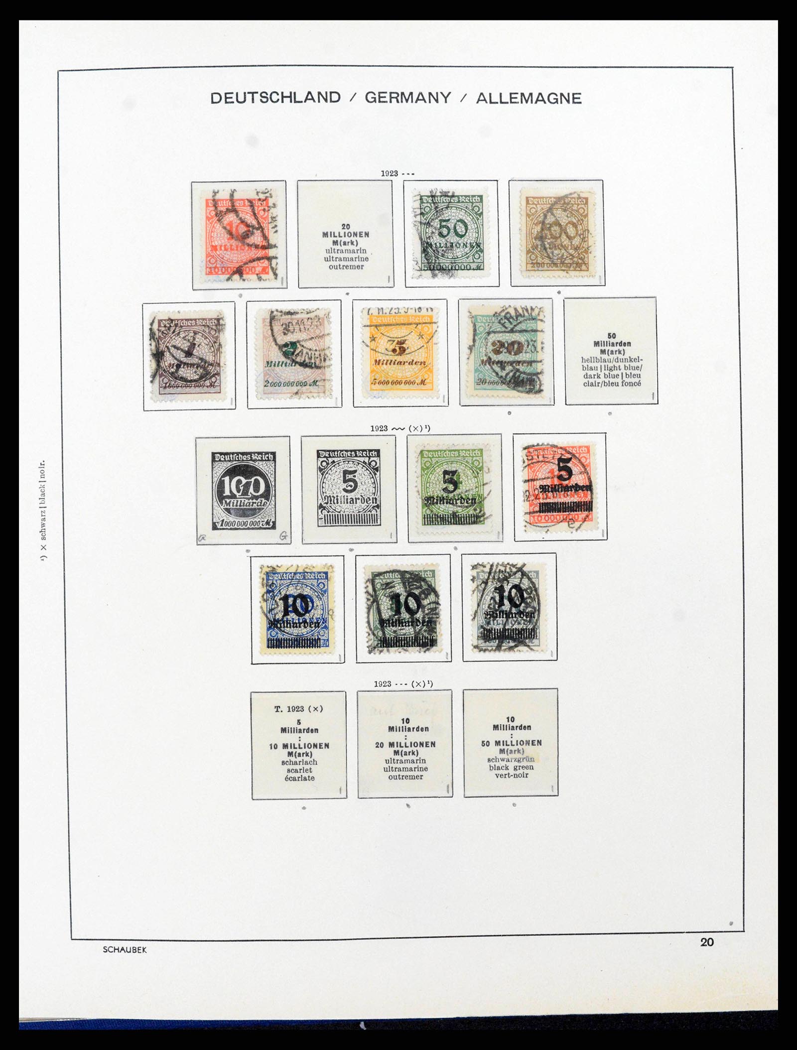 38165 0037 - Stamp collection 38165 German Reich 1872-1945.