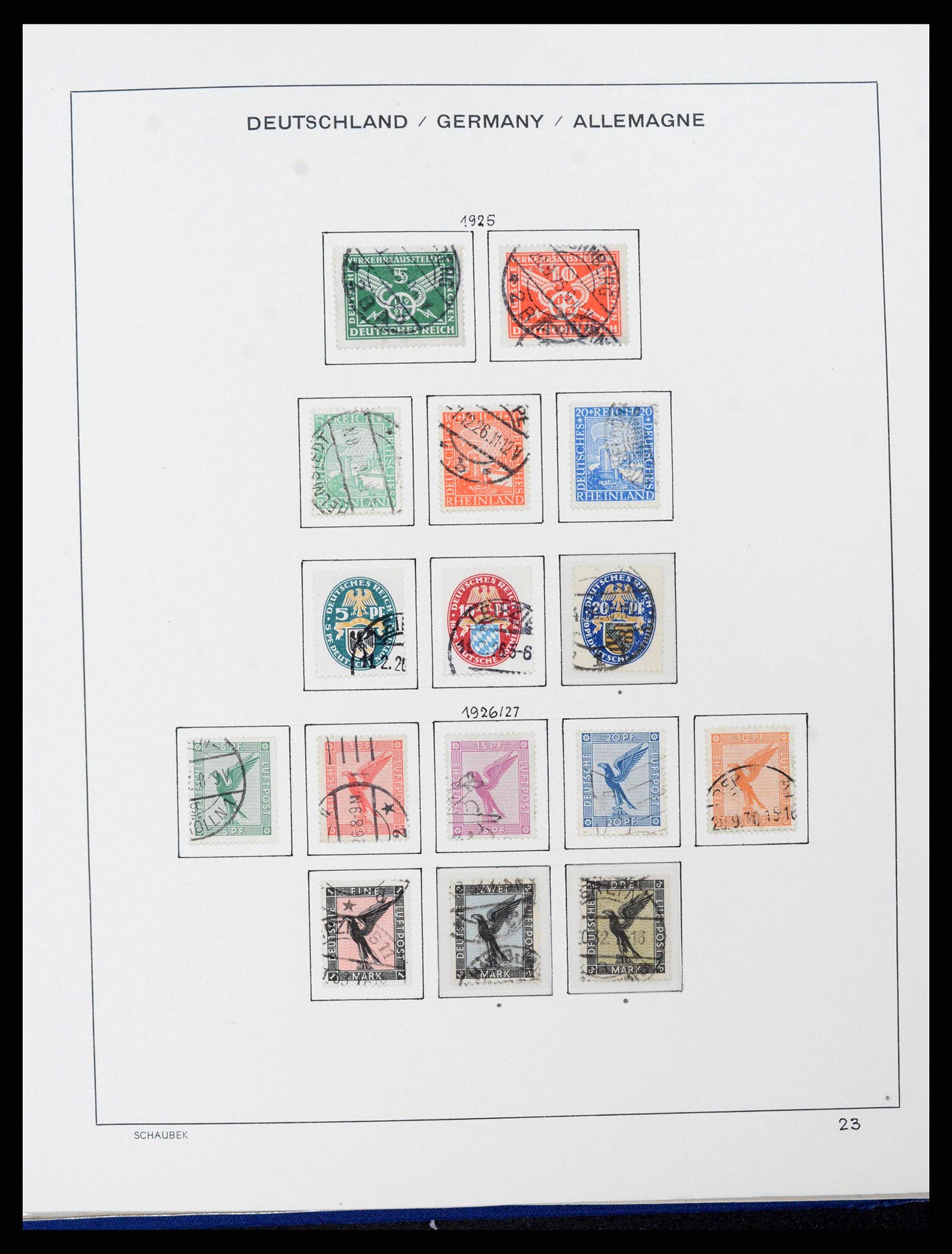 38165 0041 - Stamp collection 38165 German Reich 1872-1945.