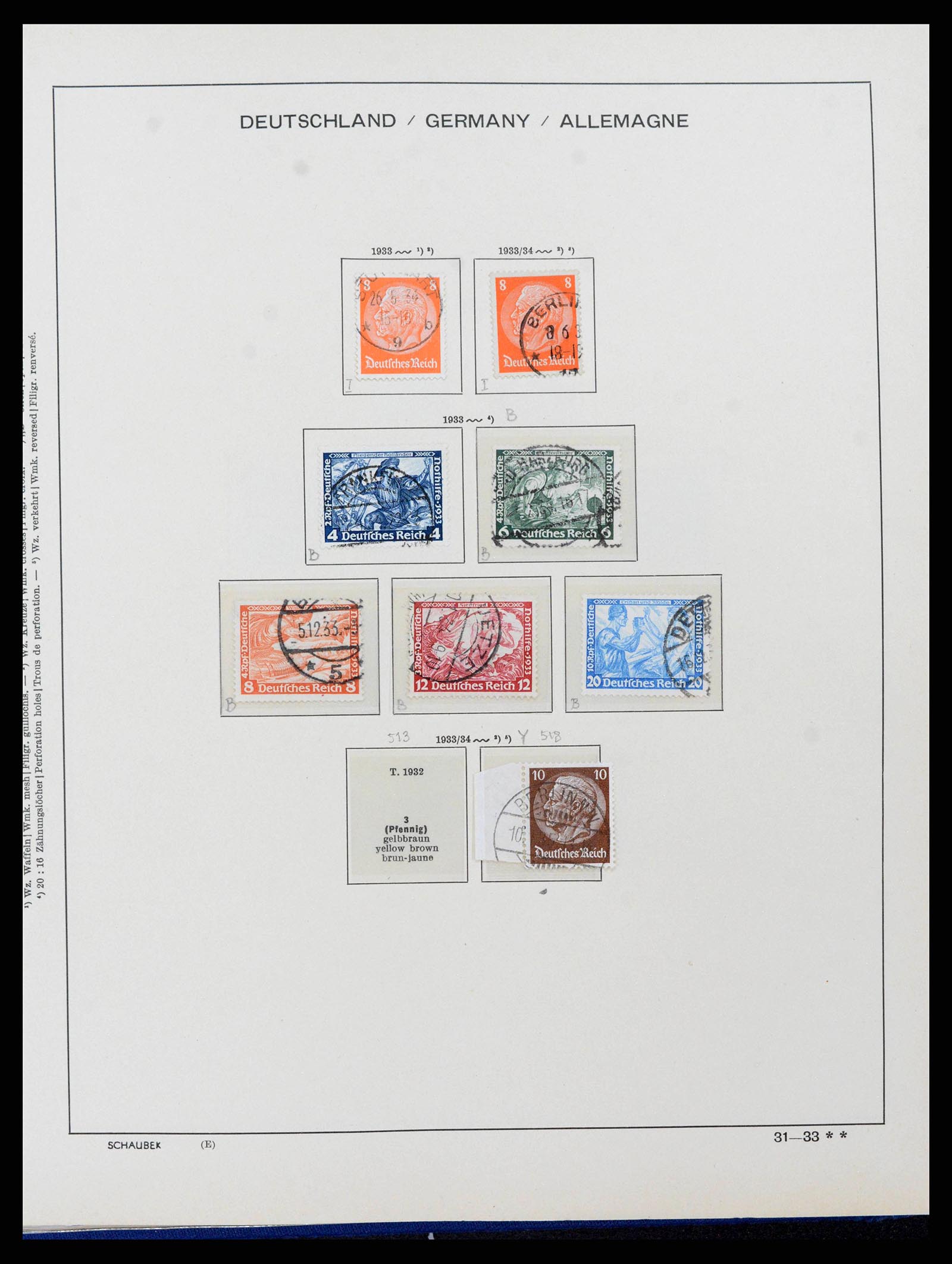 38165 0057 - Stamp collection 38165 German Reich 1872-1945.