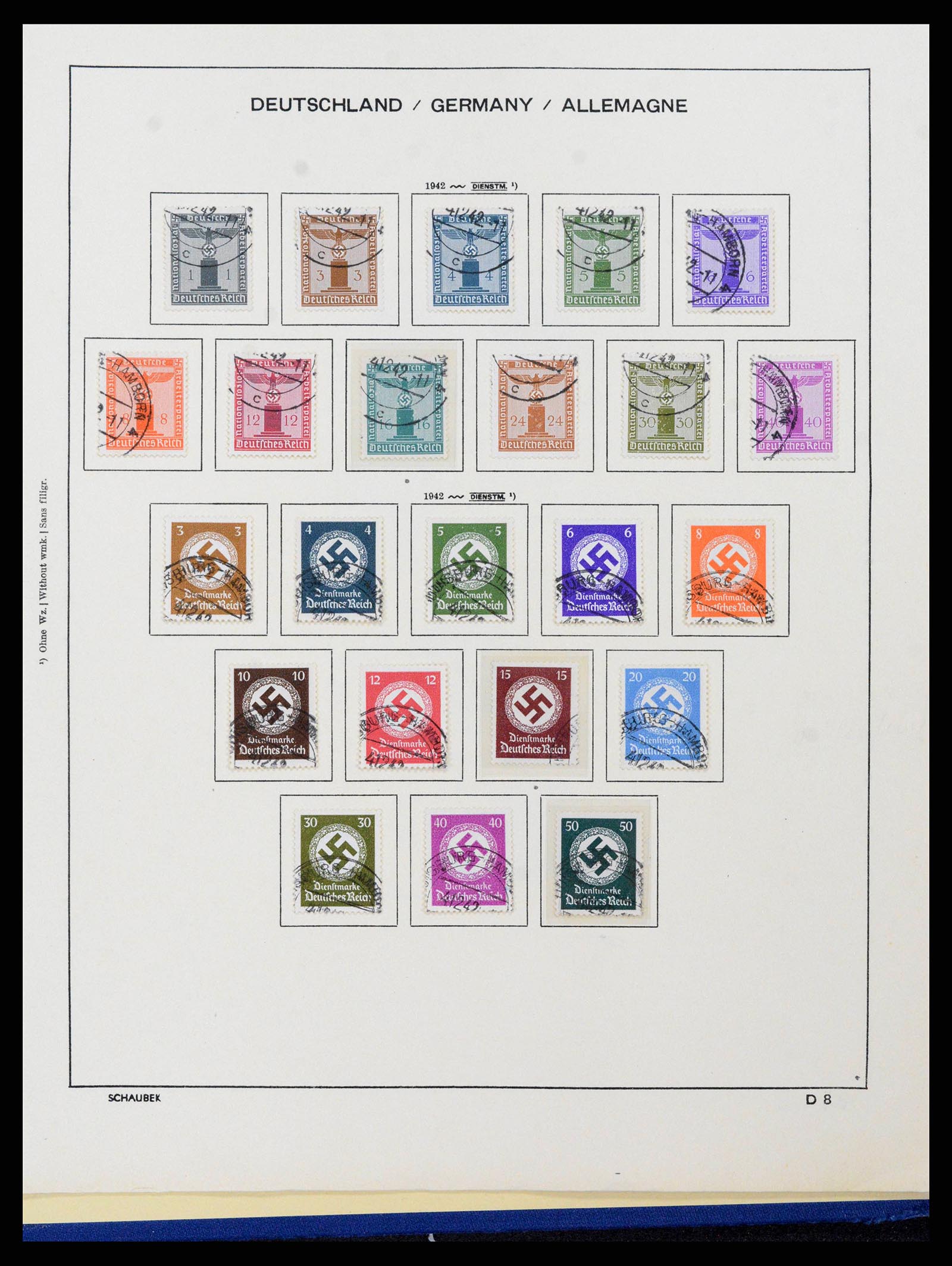 38165 0108 - Stamp collection 38165 German Reich 1872-1945.