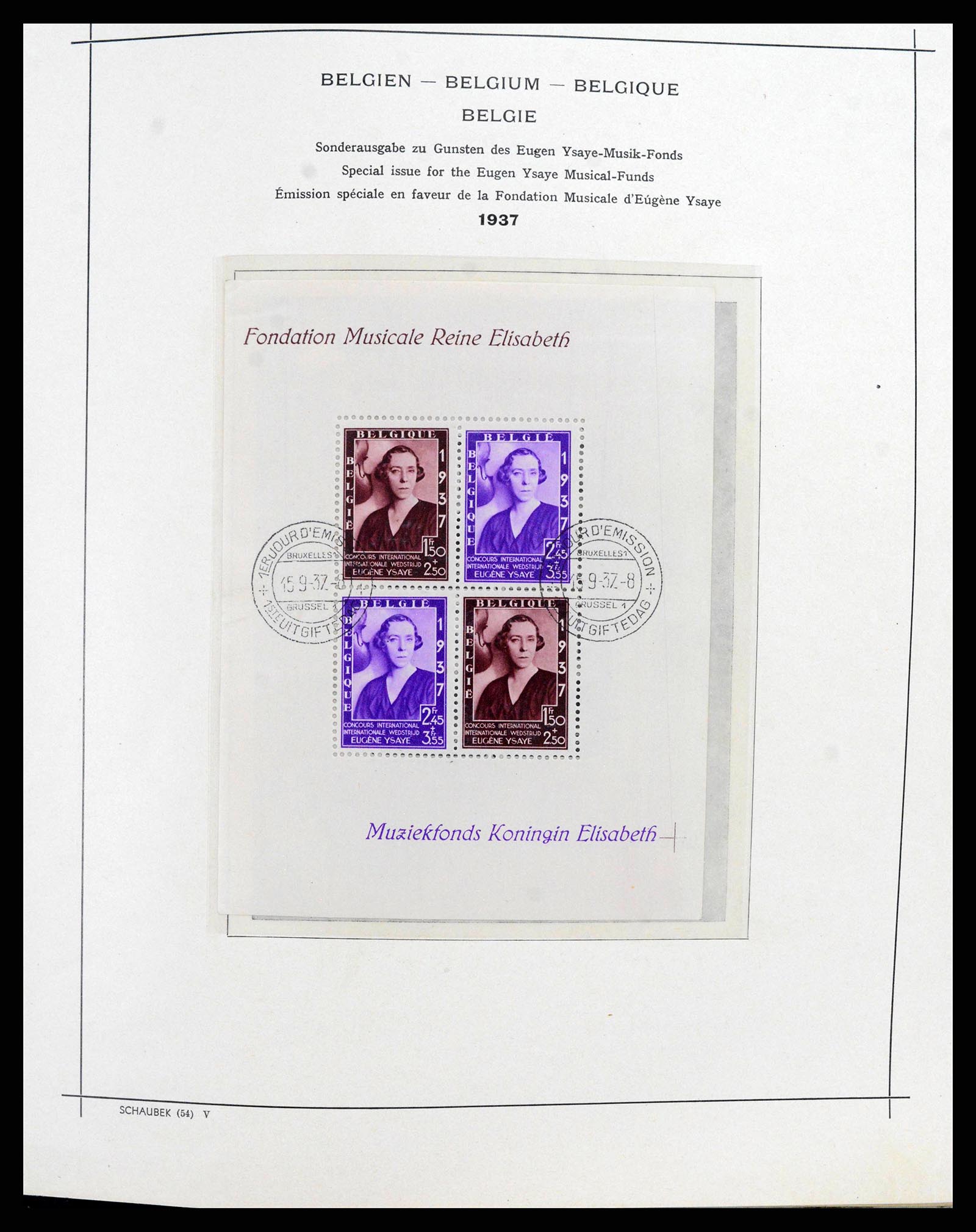 38167 0029 - Postzegelverzameling 38167 België 1849-1967.
