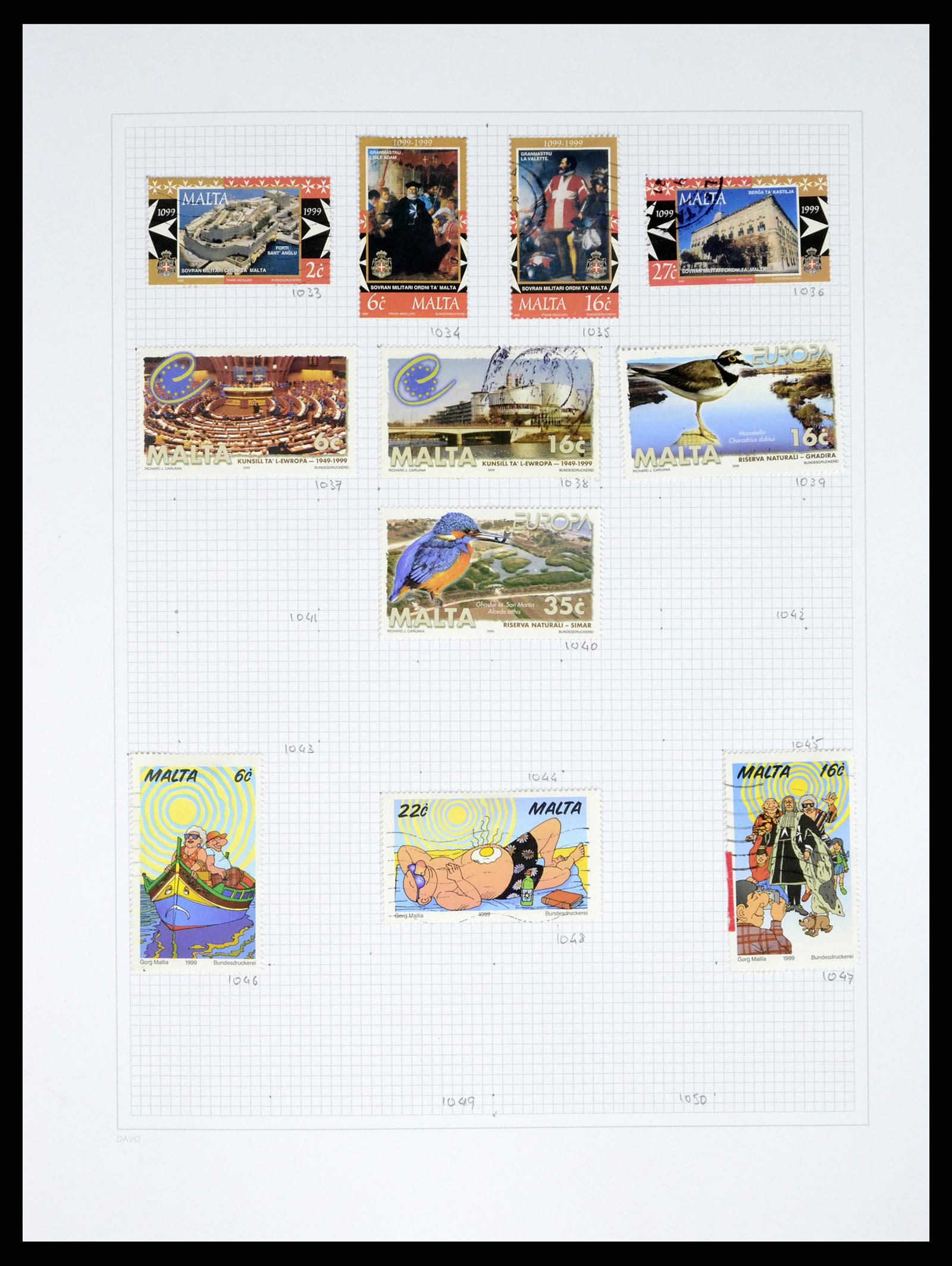 38168 0047 - Stamp collection 38168 Malta 1860-2012.
