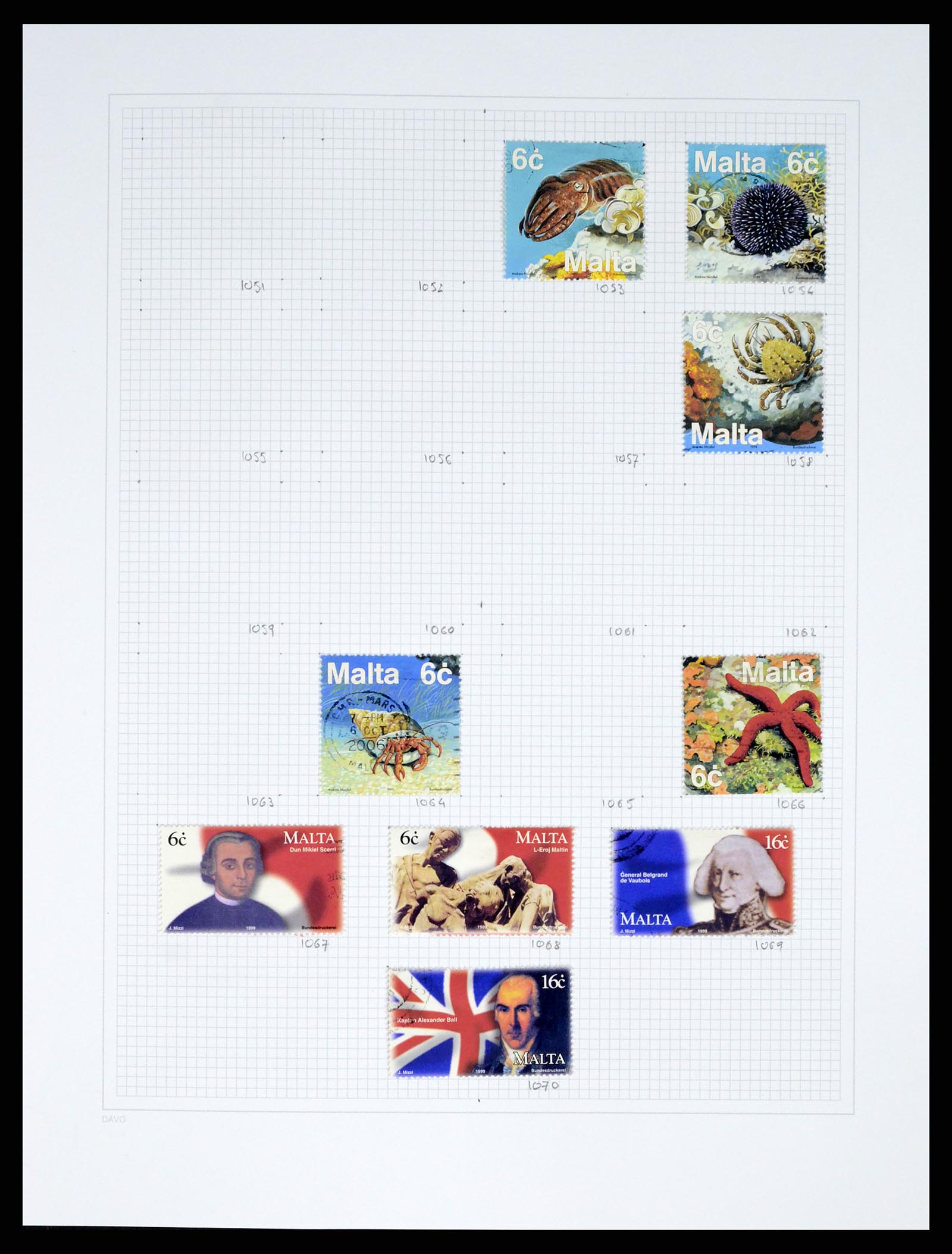 38168 0048 - Stamp collection 38168 Malta 1860-2012.