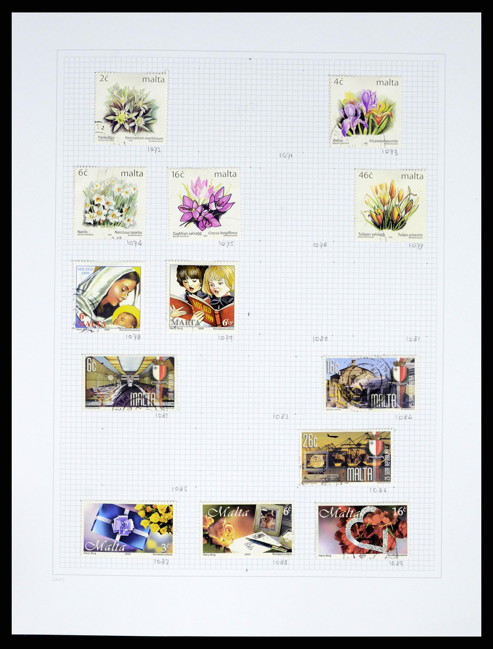38168 0049 - Stamp collection 38168 Malta 1860-2012.