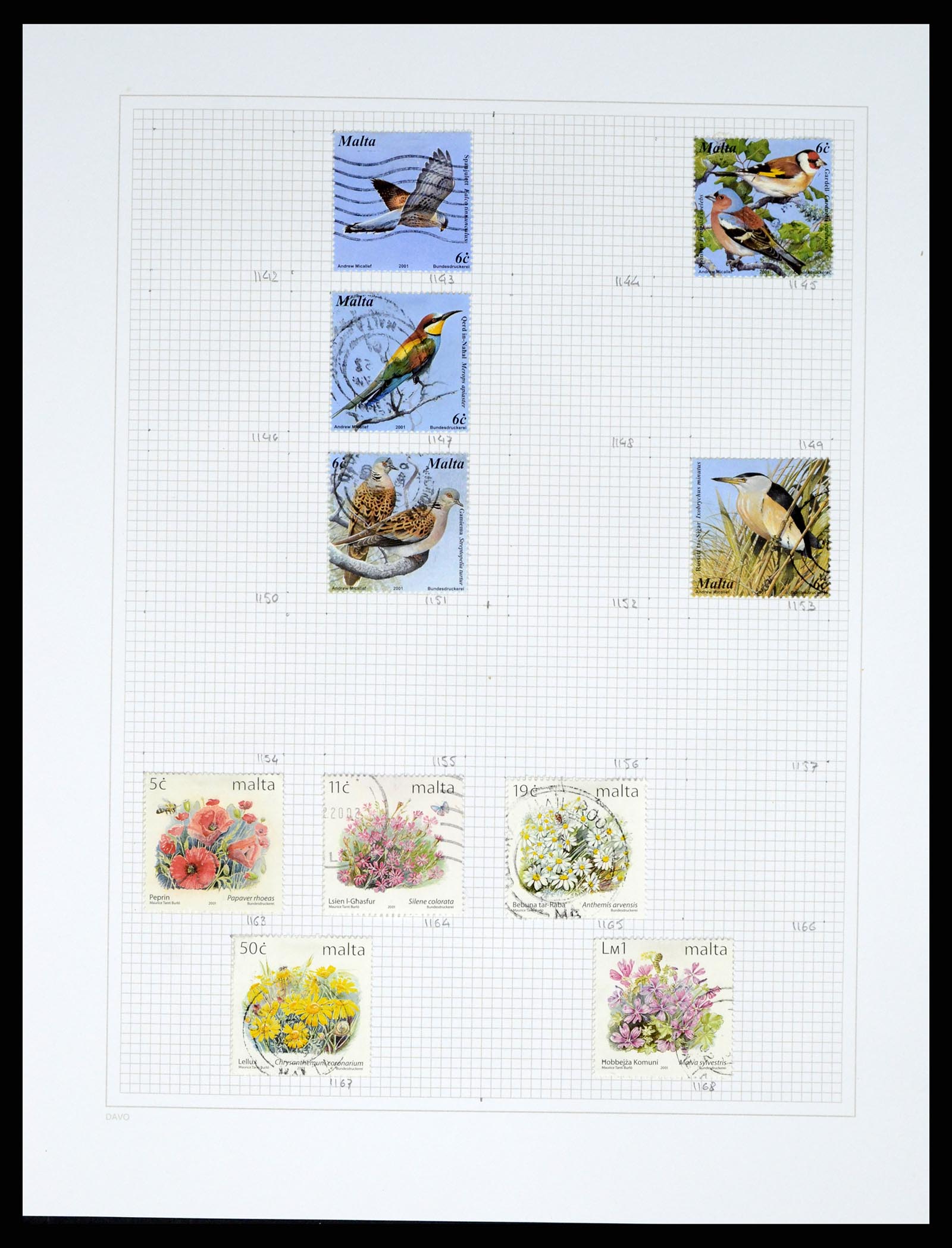 38168 0053 - Stamp collection 38168 Malta 1860-2012.