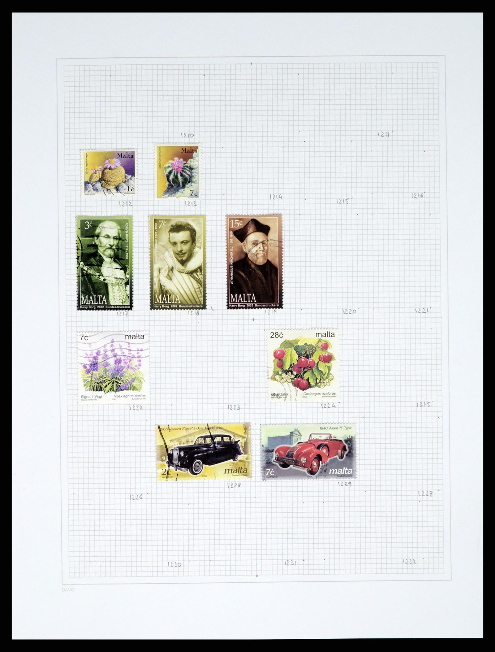 38168 0056 - Stamp collection 38168 Malta 1860-2012.