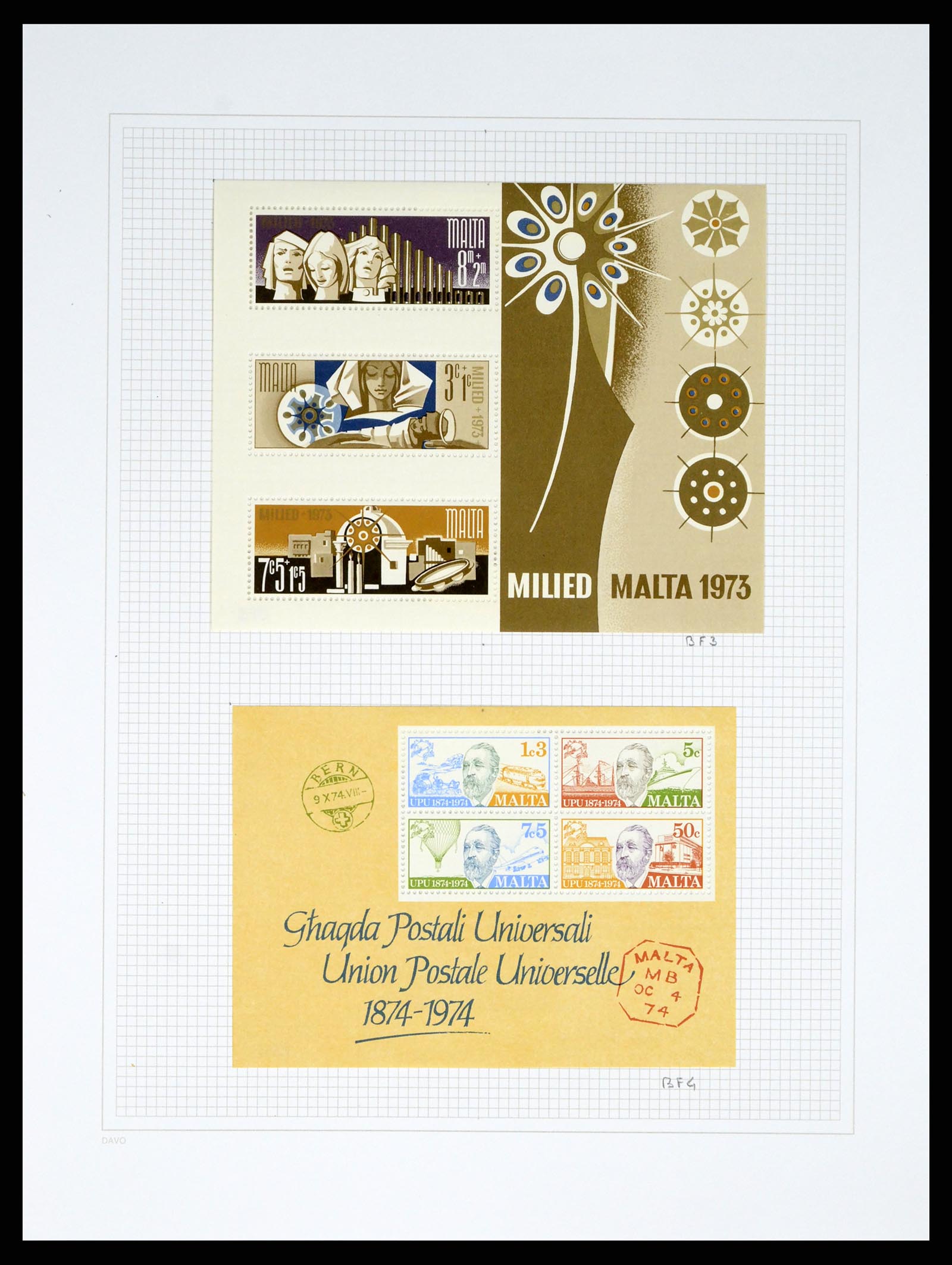 38168 0088 - Stamp collection 38168 Malta 1860-2012.