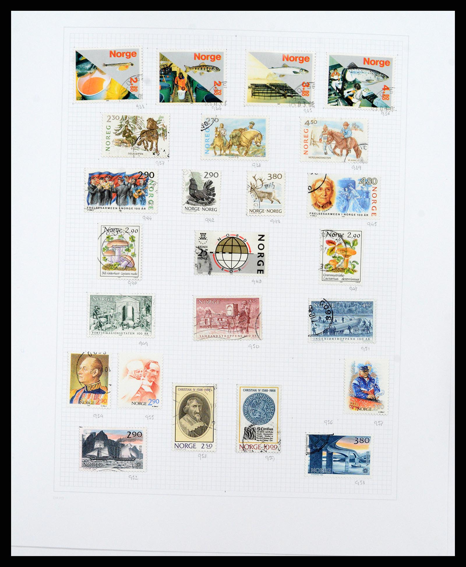 38171 0037 - Stamp collection 38171 Norway 1856-2015.