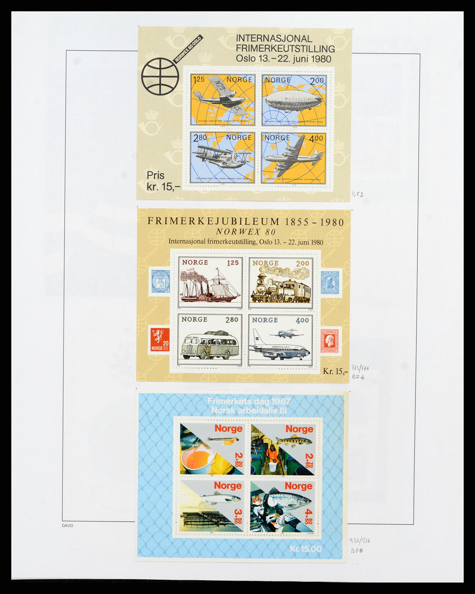 38171 0081 - Stamp collection 38171 Norway 1856-2015.