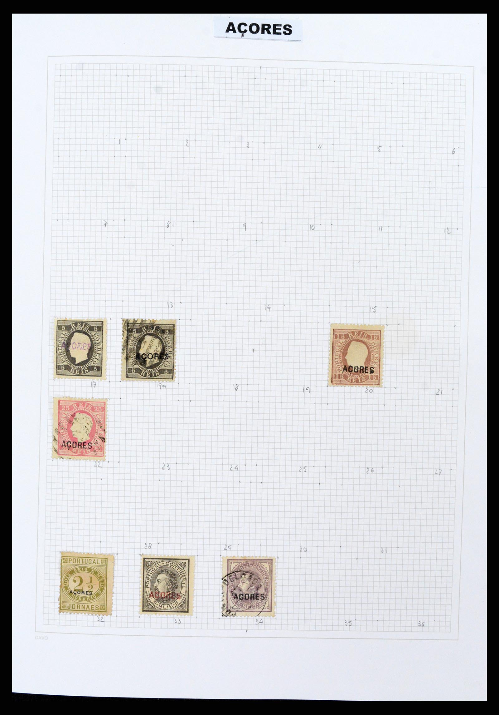 38173 0001 - Postzegelverzameling 38173 Azoren en Madeira 1870-2018.