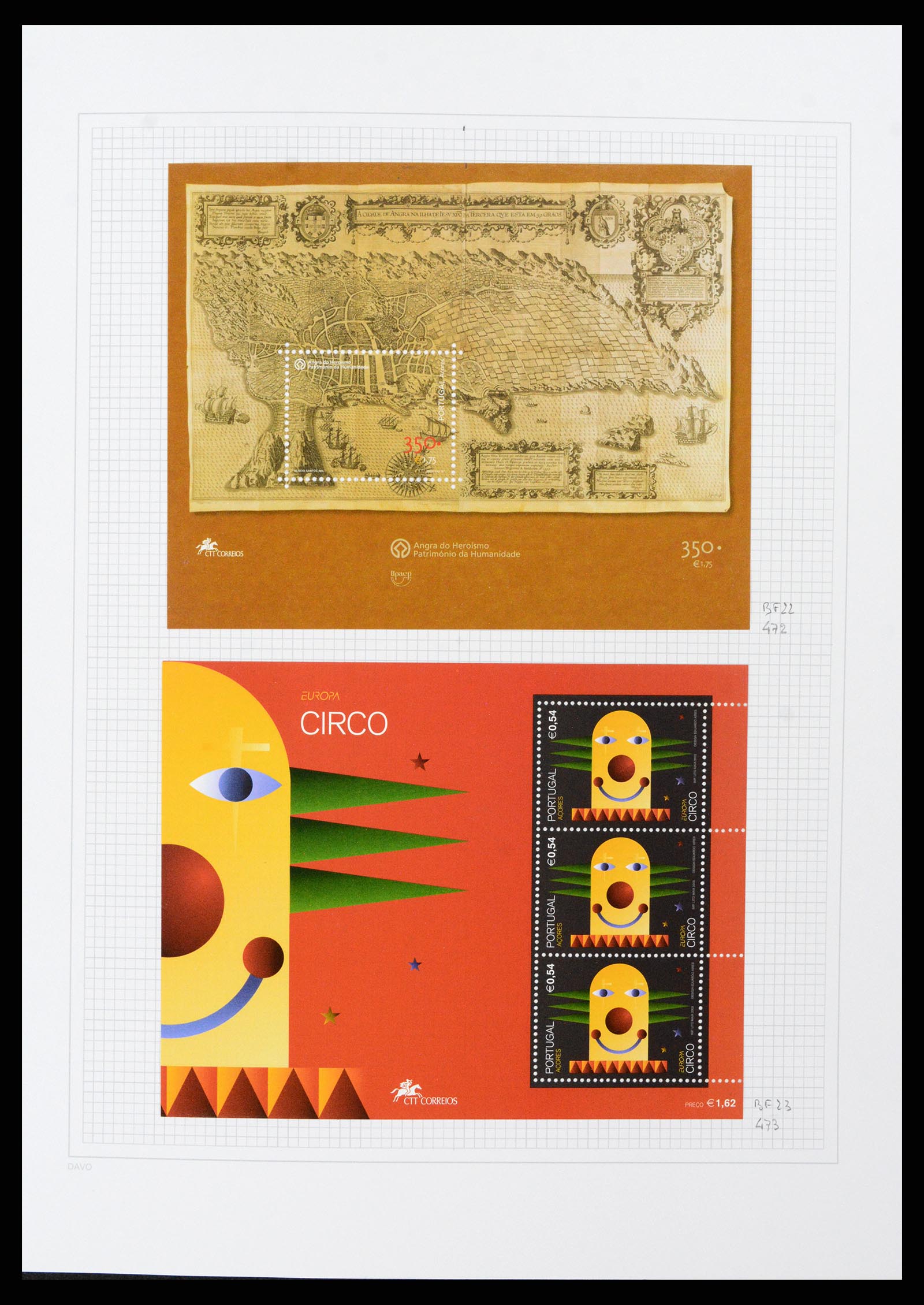 38173 0028 - Postzegelverzameling 38173 Azoren en Madeira 1870-2018.