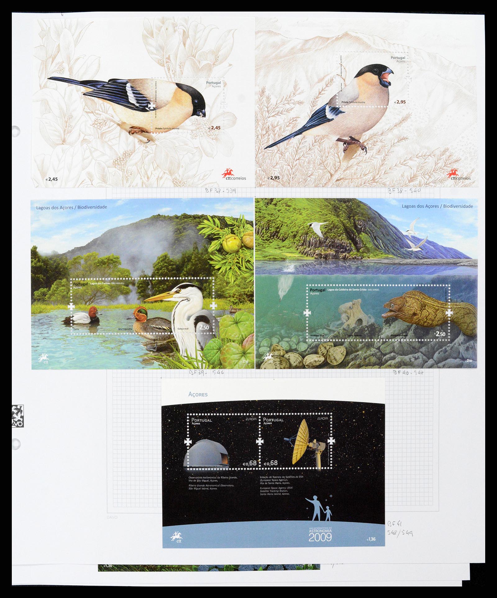 38173 0034 - Postzegelverzameling 38173 Azoren en Madeira 1870-2018.