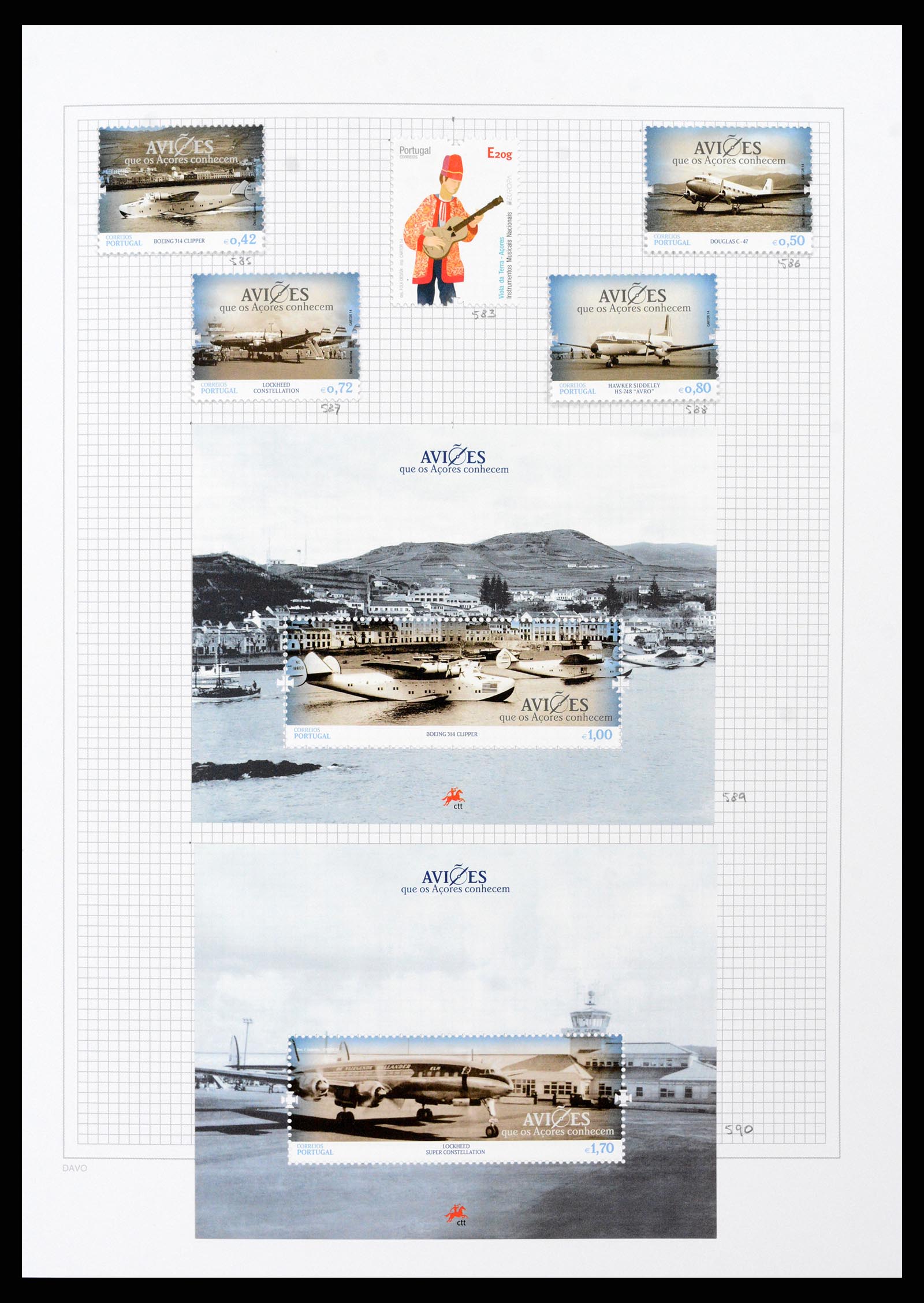 38173 0039 - Postzegelverzameling 38173 Azoren en Madeira 1870-2018.
