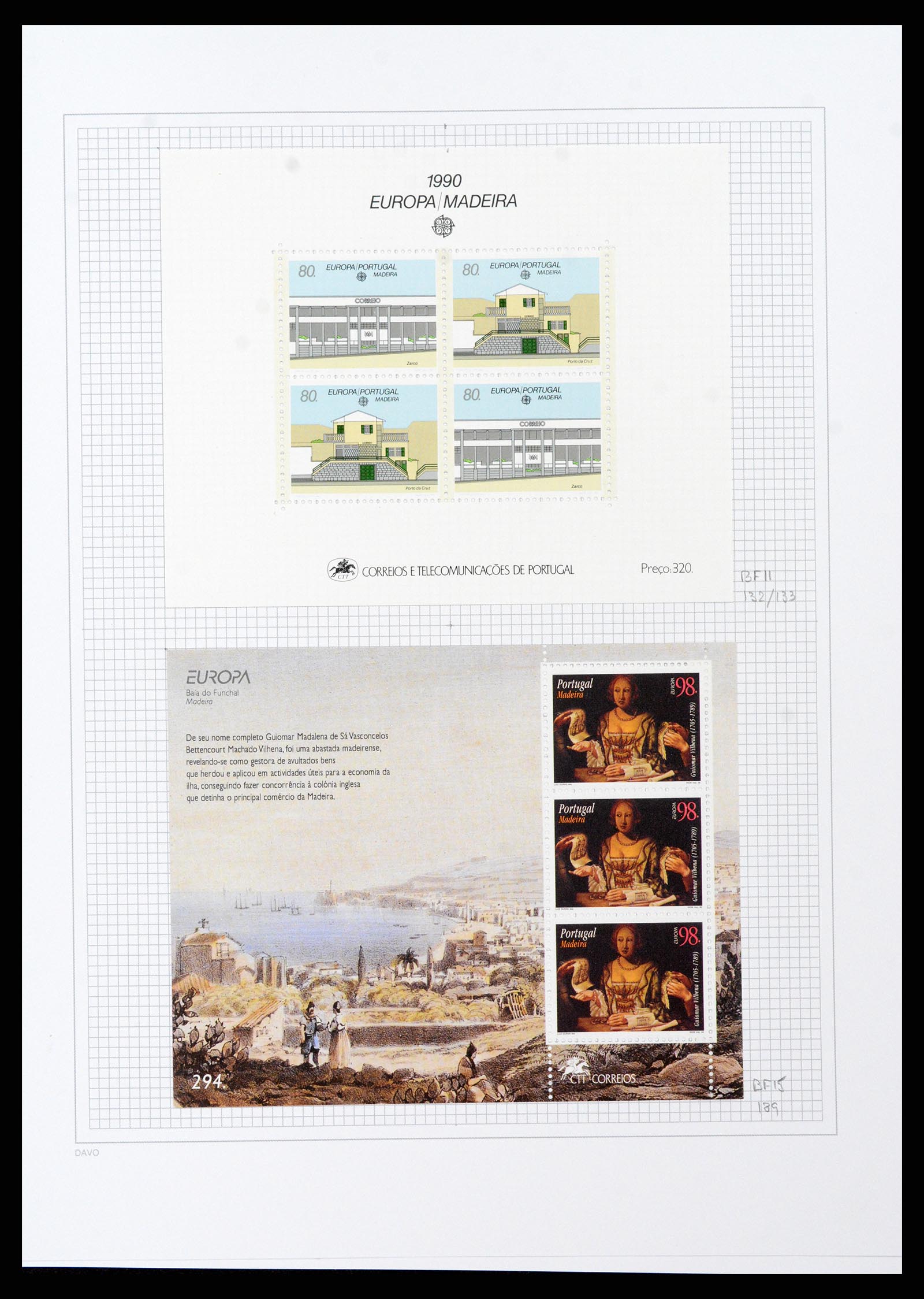 38173 0077 - Stamp collection 38173 Azores and Madeira 1870-2018.