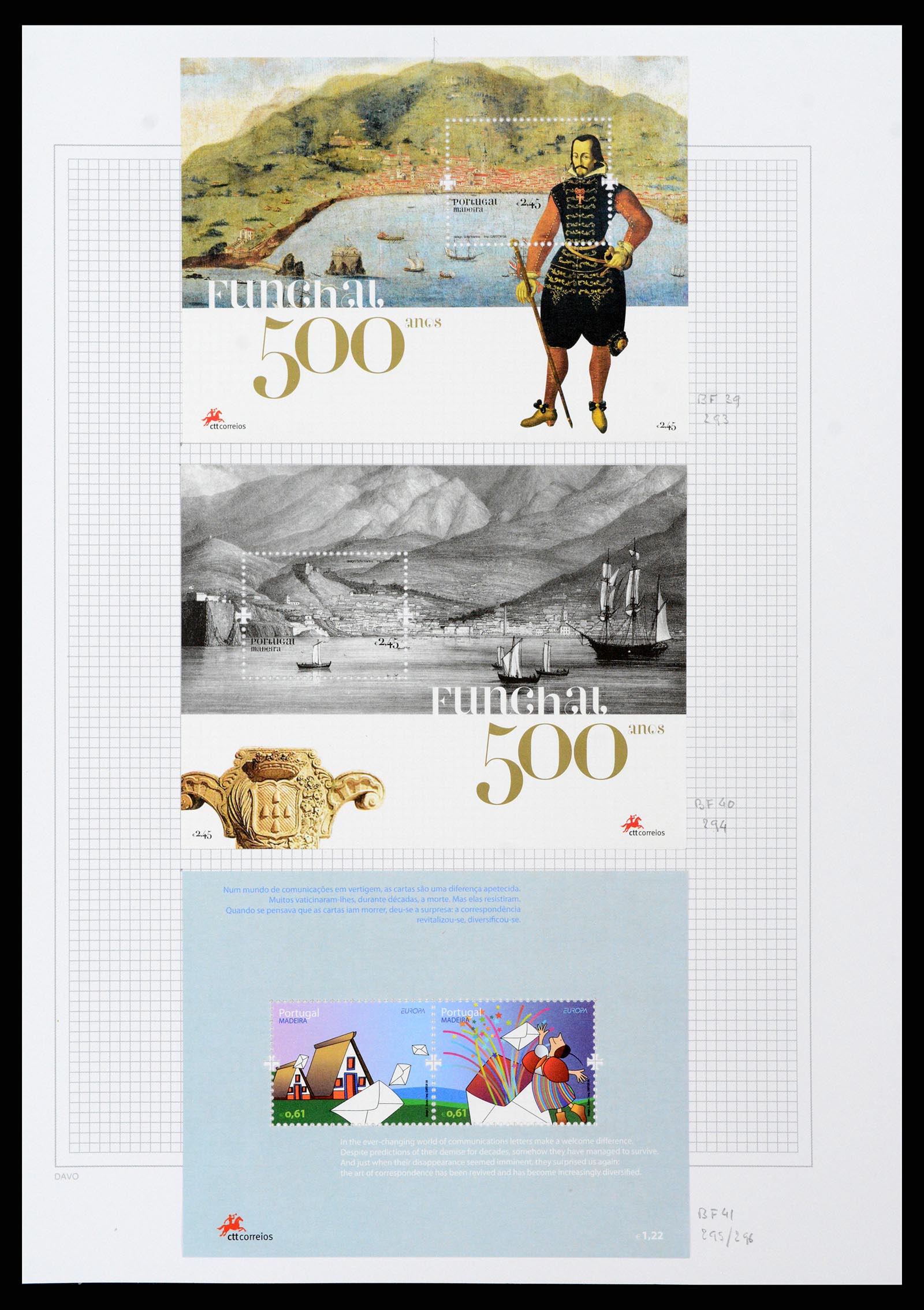 38173 0088 - Postzegelverzameling 38173 Azoren en Madeira 1870-2018.