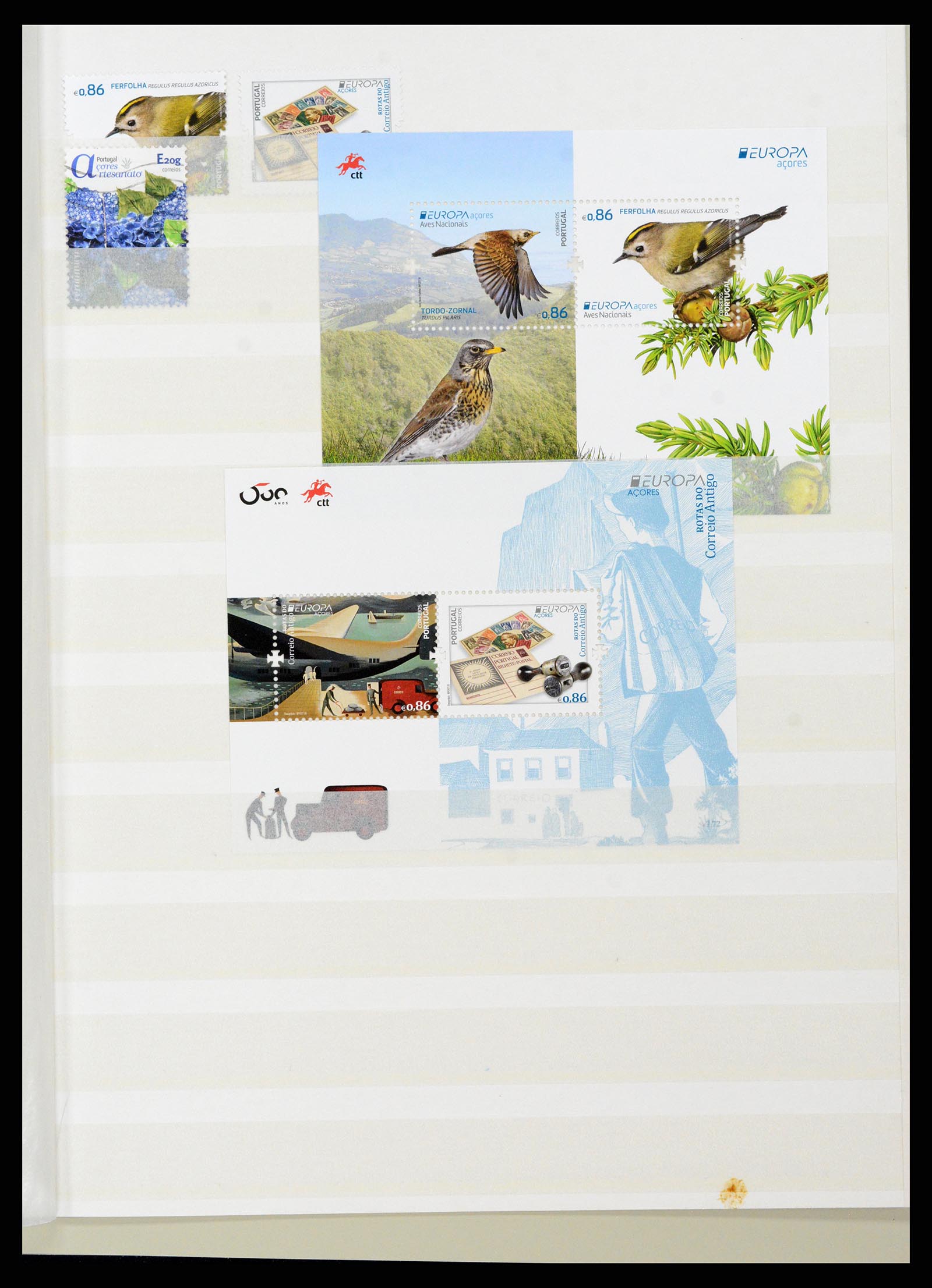 38173 0095 - Postzegelverzameling 38173 Azoren en Madeira 1870-2018.