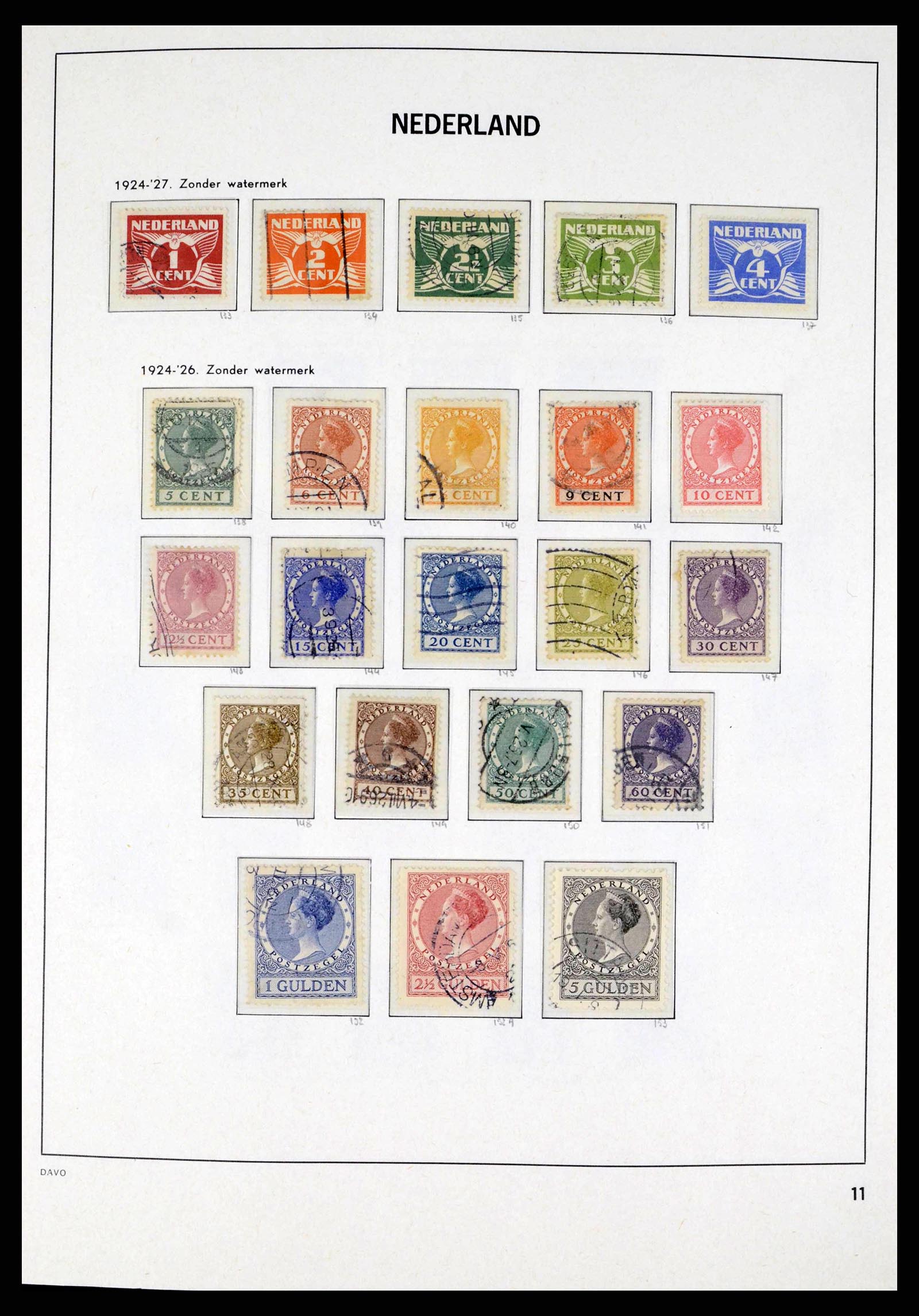 38174 0011 - Stamp collection 38174 Netherlands 1852-2015.