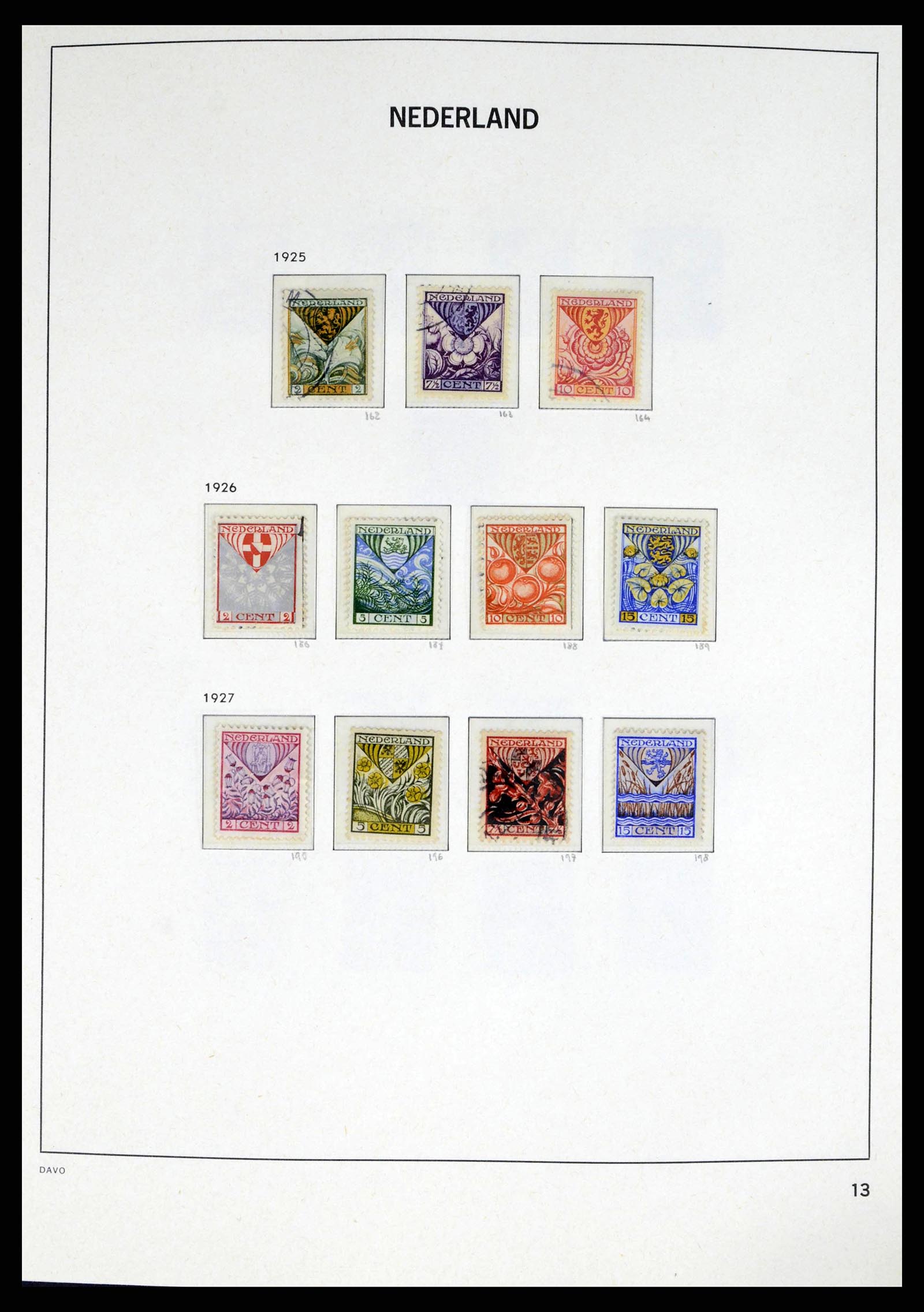 38174 0014 - Stamp collection 38174 Netherlands 1852-2015.