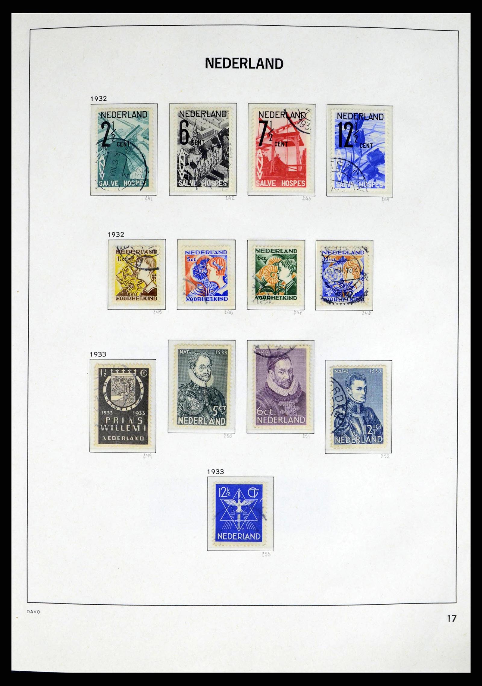38174 0018 - Stamp collection 38174 Netherlands 1852-2015.
