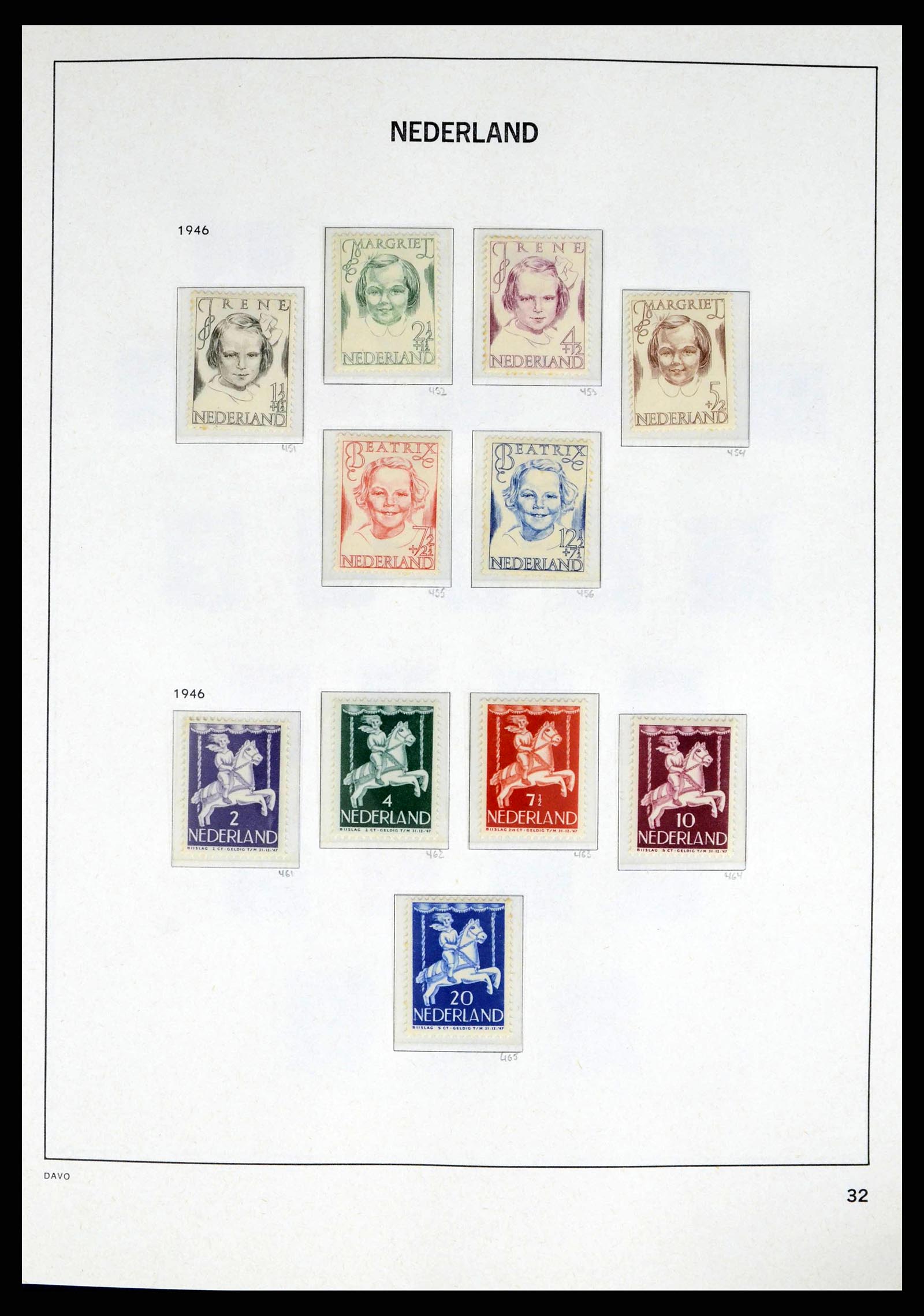 38174 0032 - Stamp collection 38174 Netherlands 1852-2015.