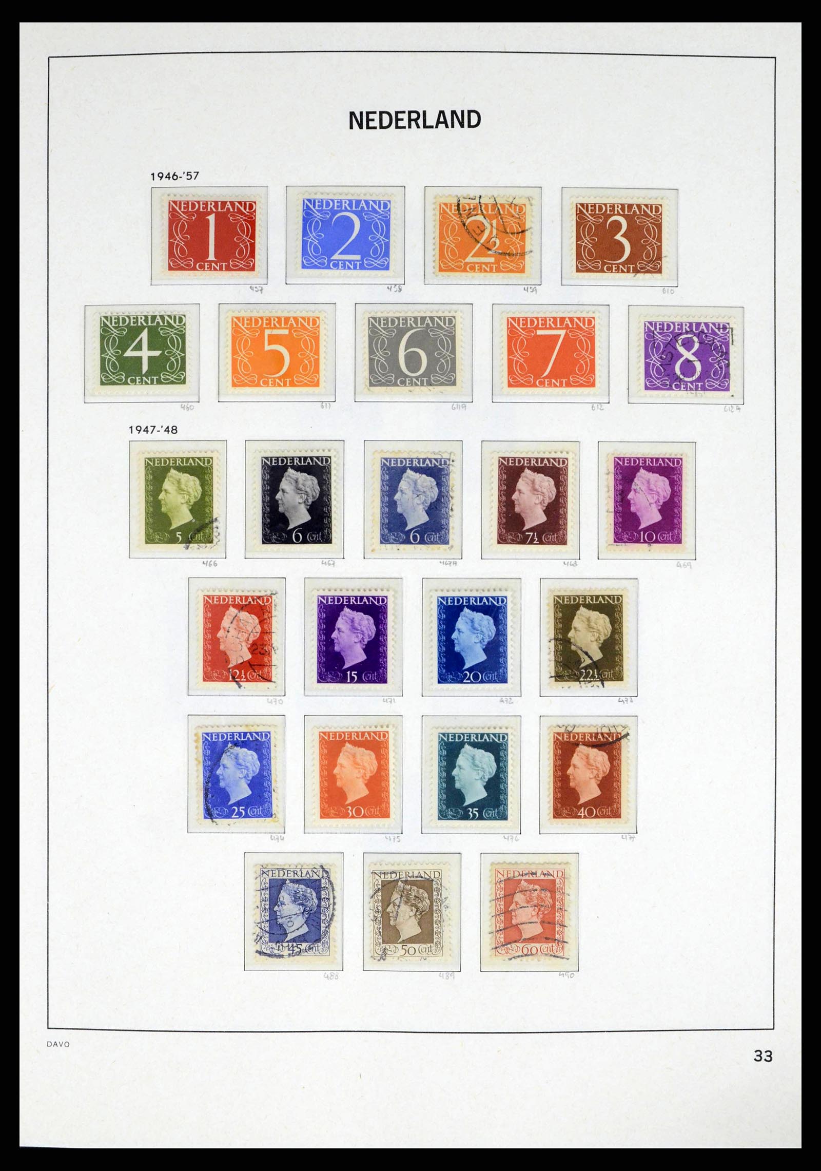 38174 0033 - Stamp collection 38174 Netherlands 1852-2015.