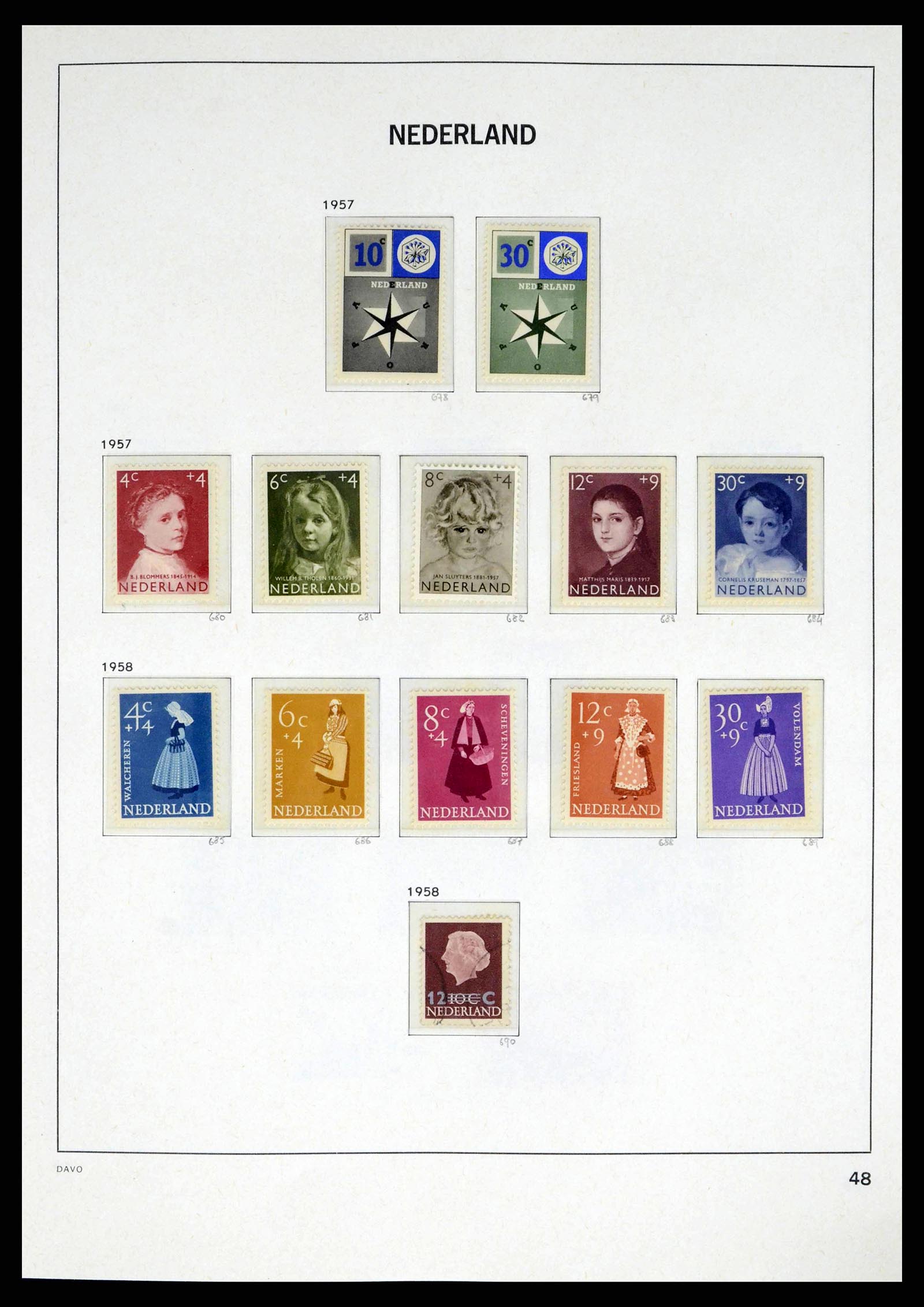 38174 0048 - Stamp collection 38174 Netherlands 1852-2015.