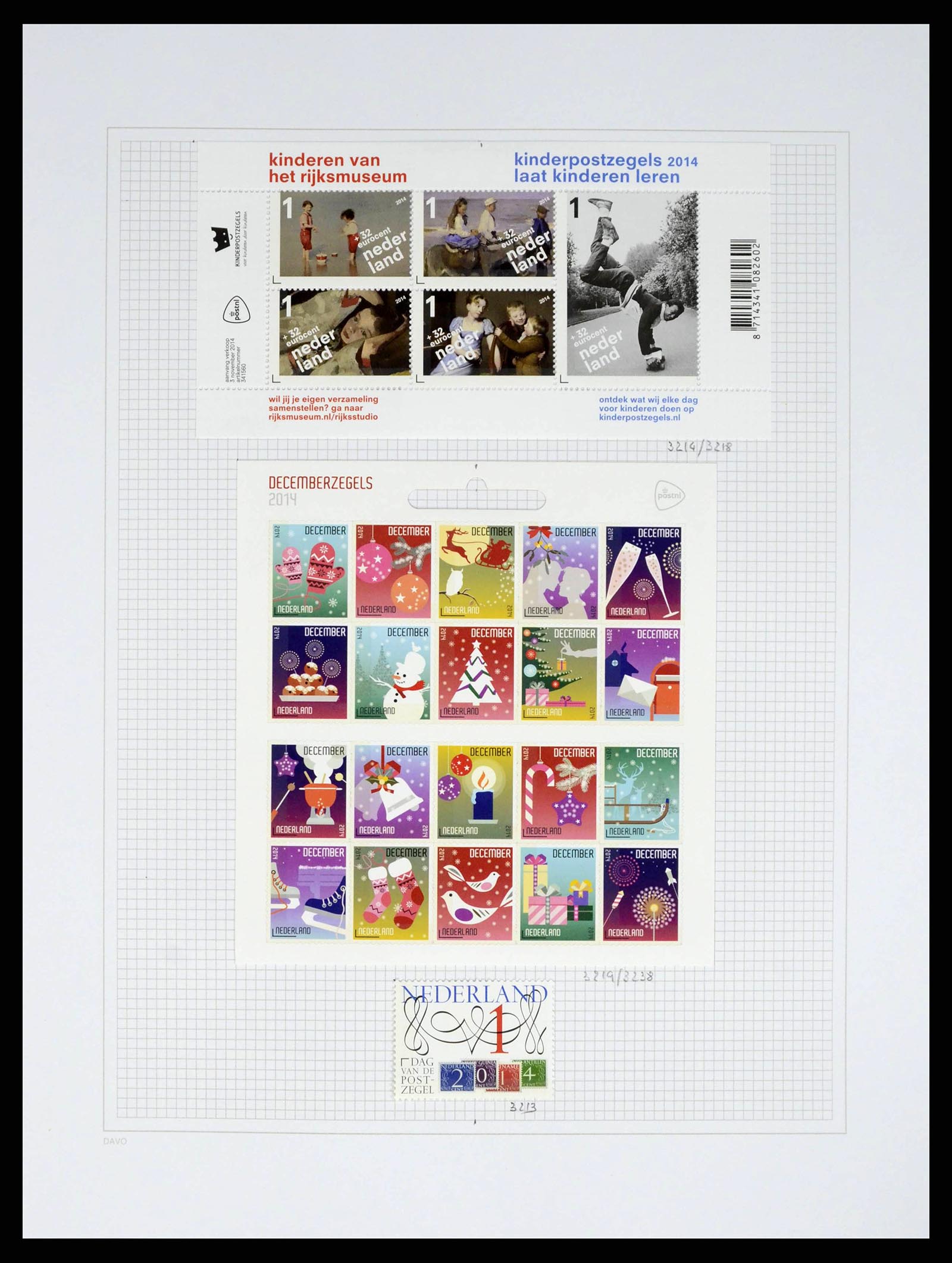 38174 0283 - Stamp collection 38174 Netherlands 1852-2015.
