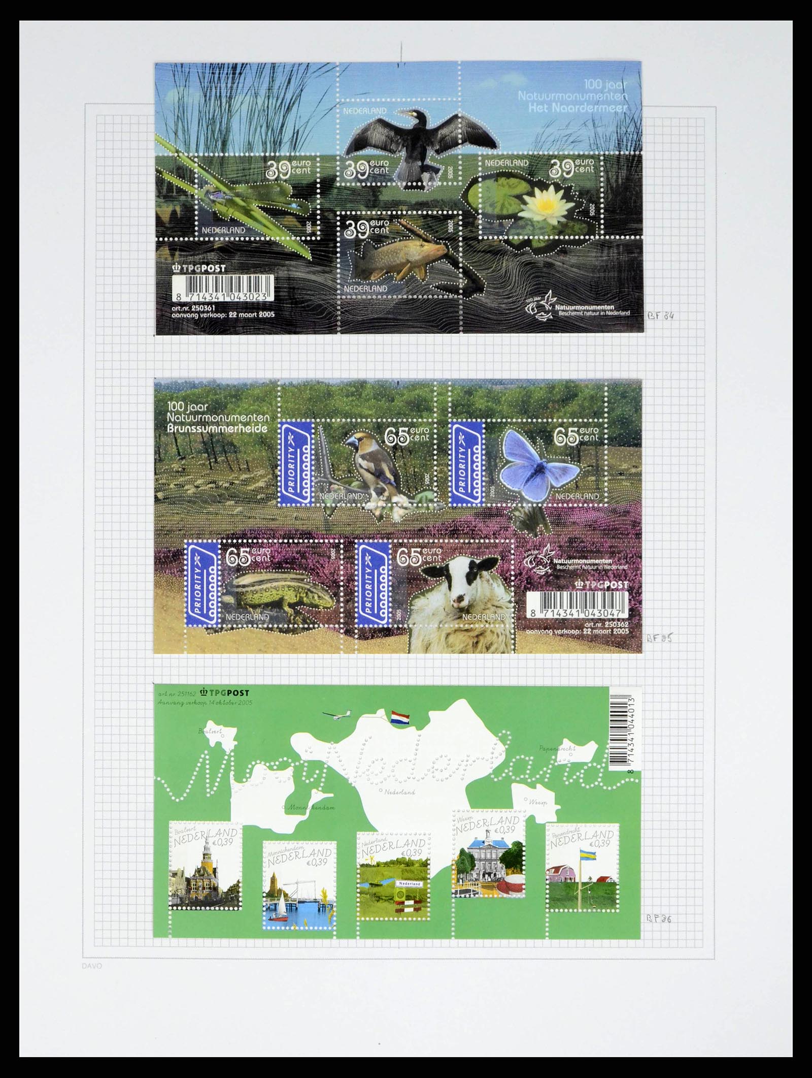 38174 0289 - Stamp collection 38174 Netherlands 1852-2015.