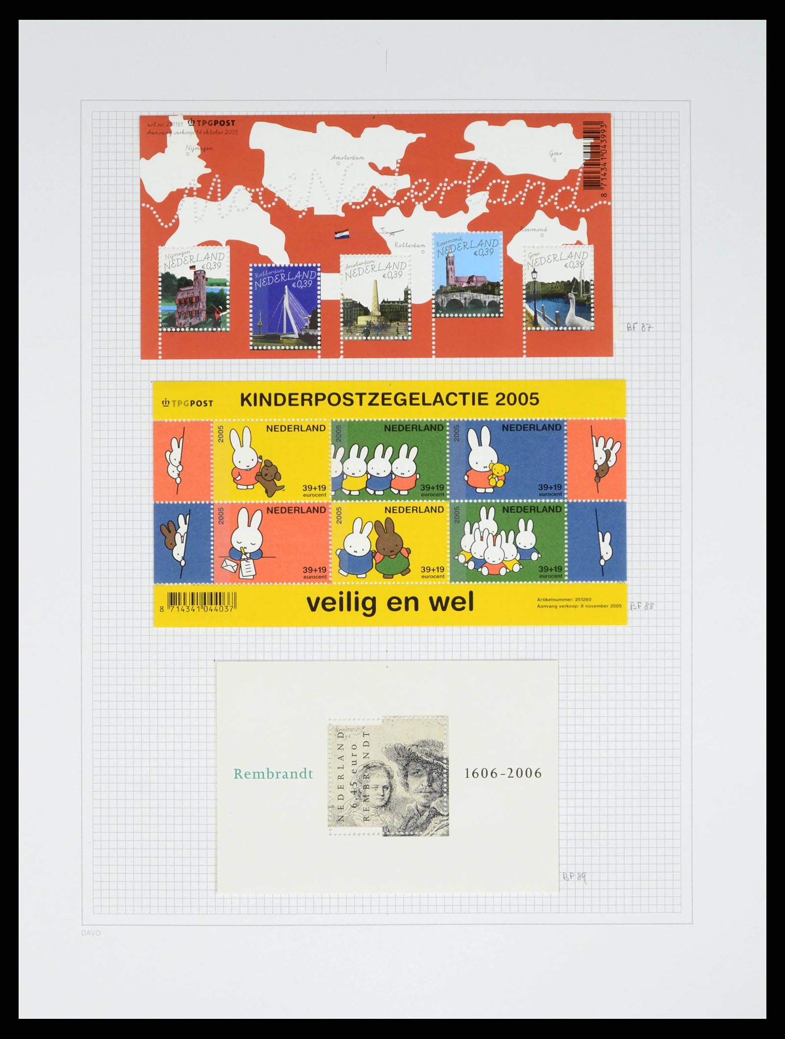 38174 0290 - Stamp collection 38174 Netherlands 1852-2015.