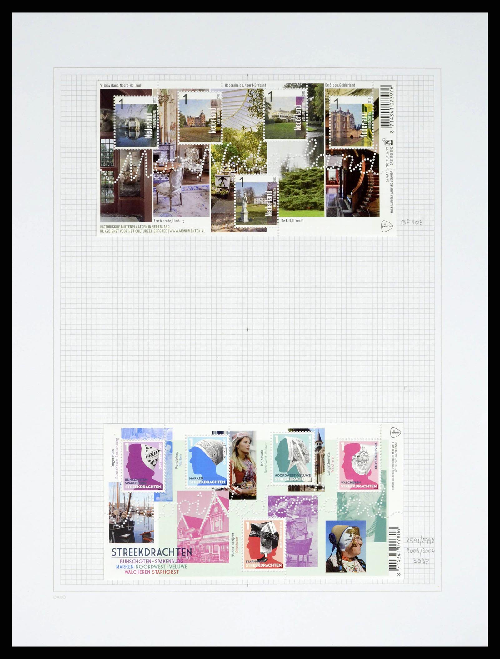 38174 0295 - Stamp collection 38174 Netherlands 1852-2015.