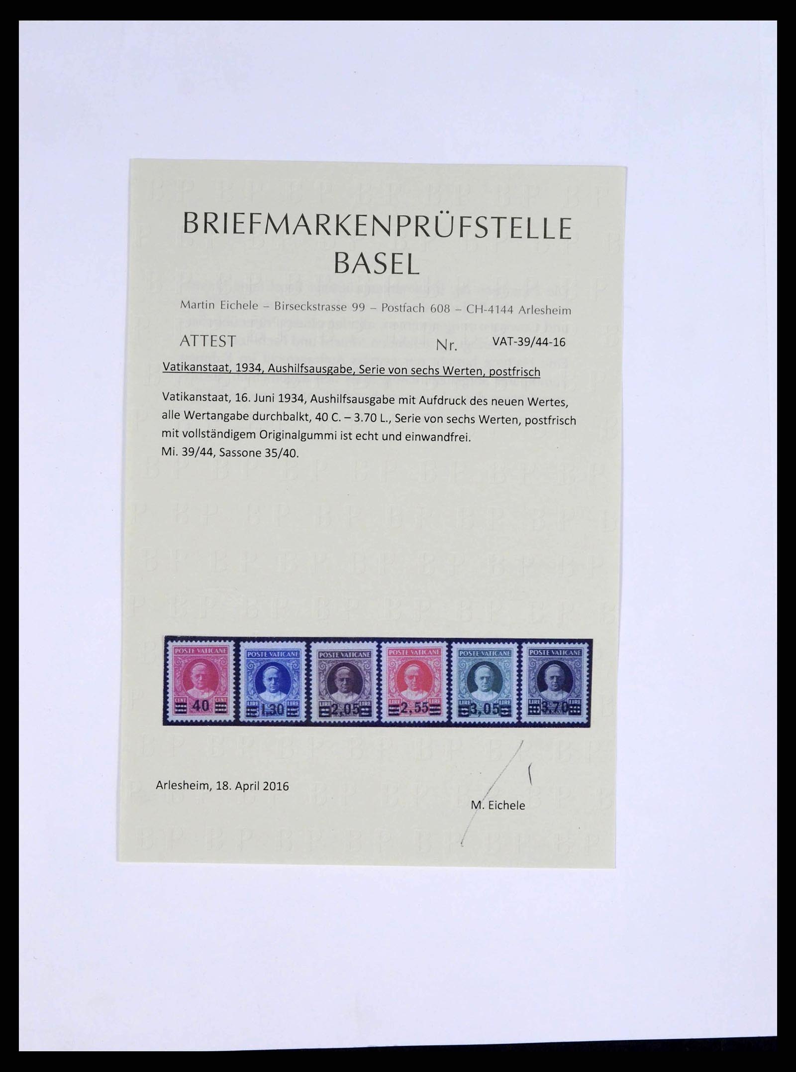 38182 0004 - Postzegelverzameling 38182 Vaticaan 1929-2015.