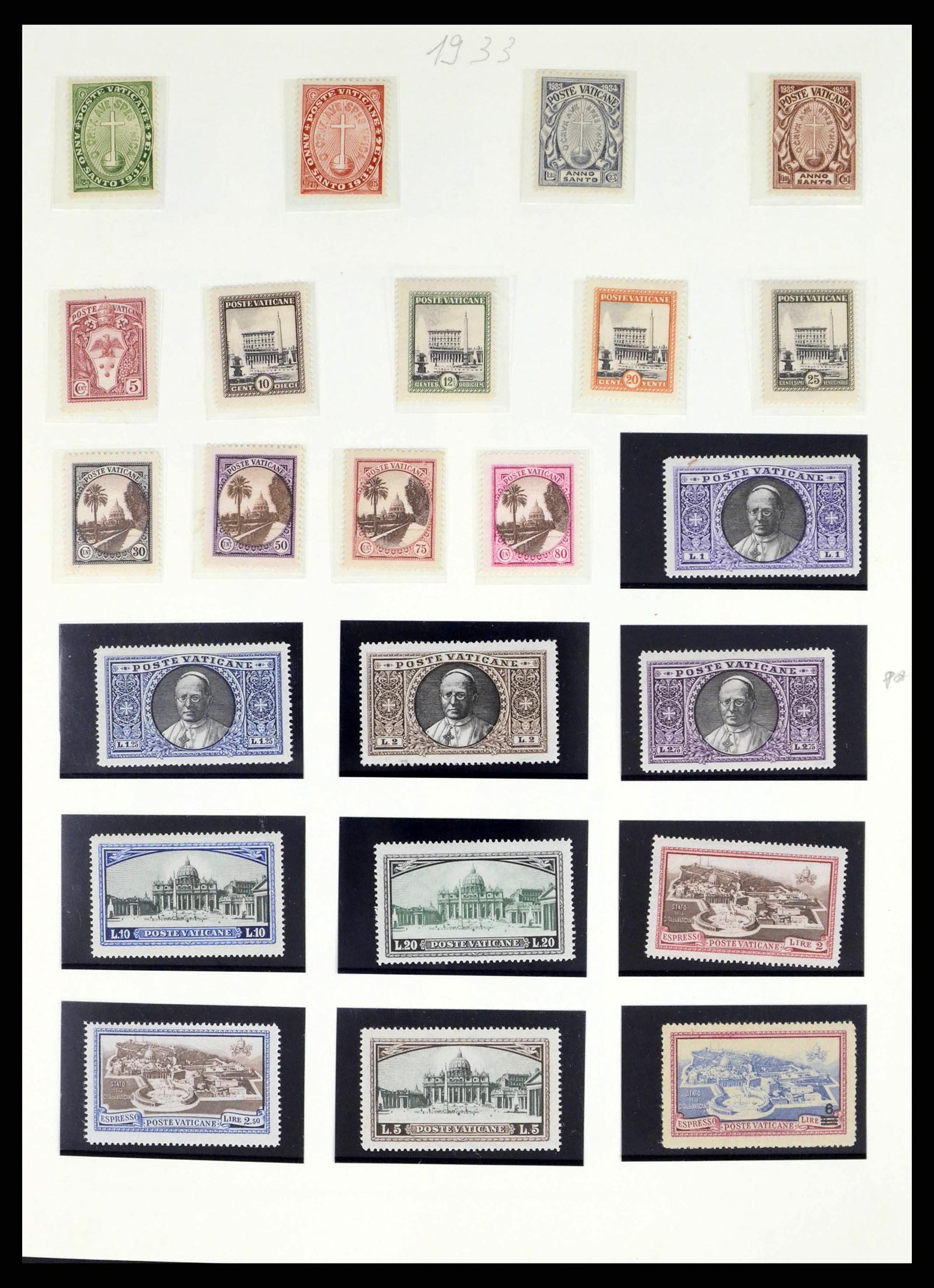 38182 0006 - Postzegelverzameling 38182 Vaticaan 1929-2015.