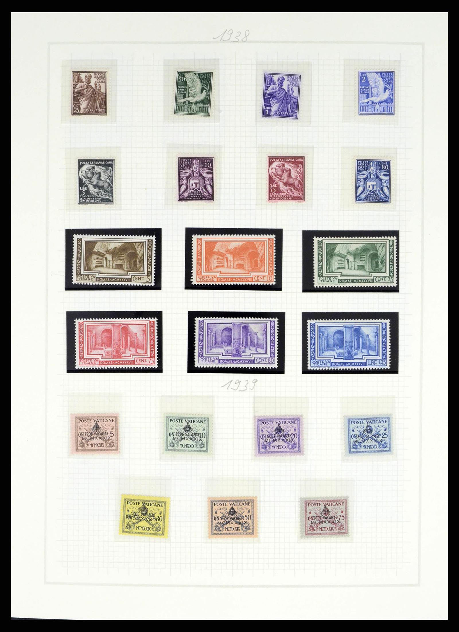 38182 0008 - Postzegelverzameling 38182 Vaticaan 1929-2015.
