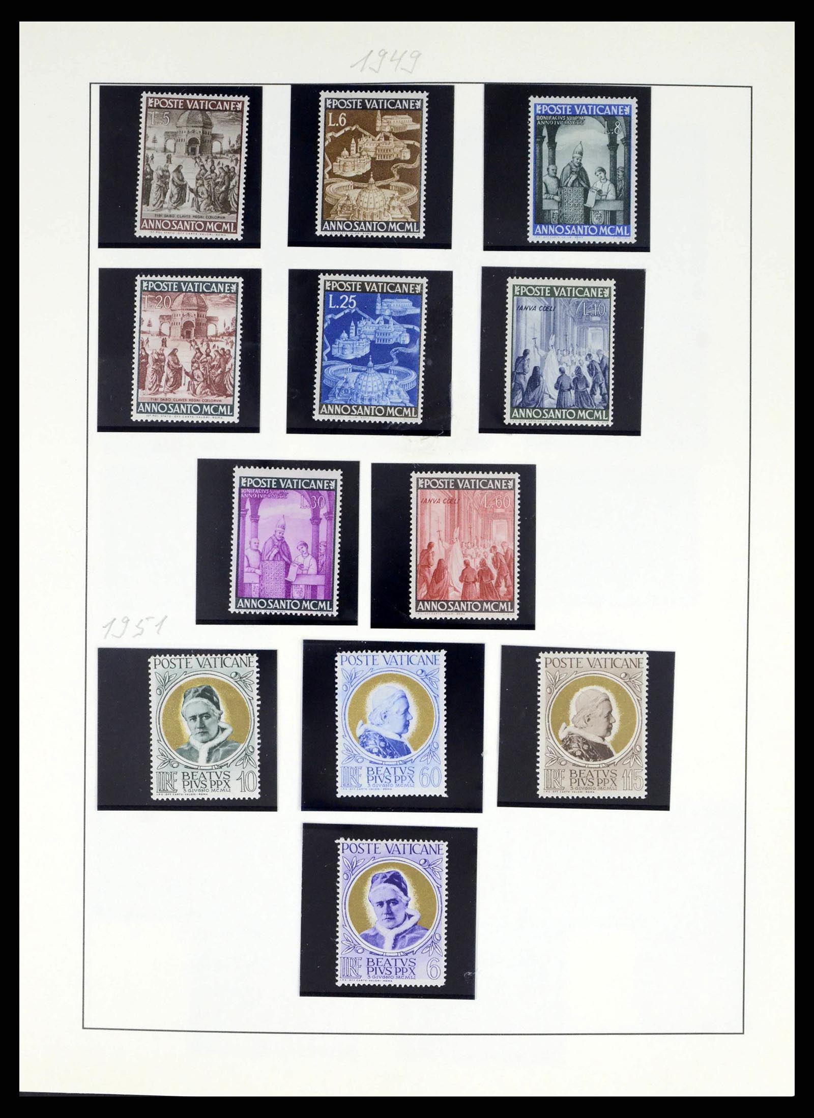 38182 0013 - Postzegelverzameling 38182 Vaticaan 1929-2015.