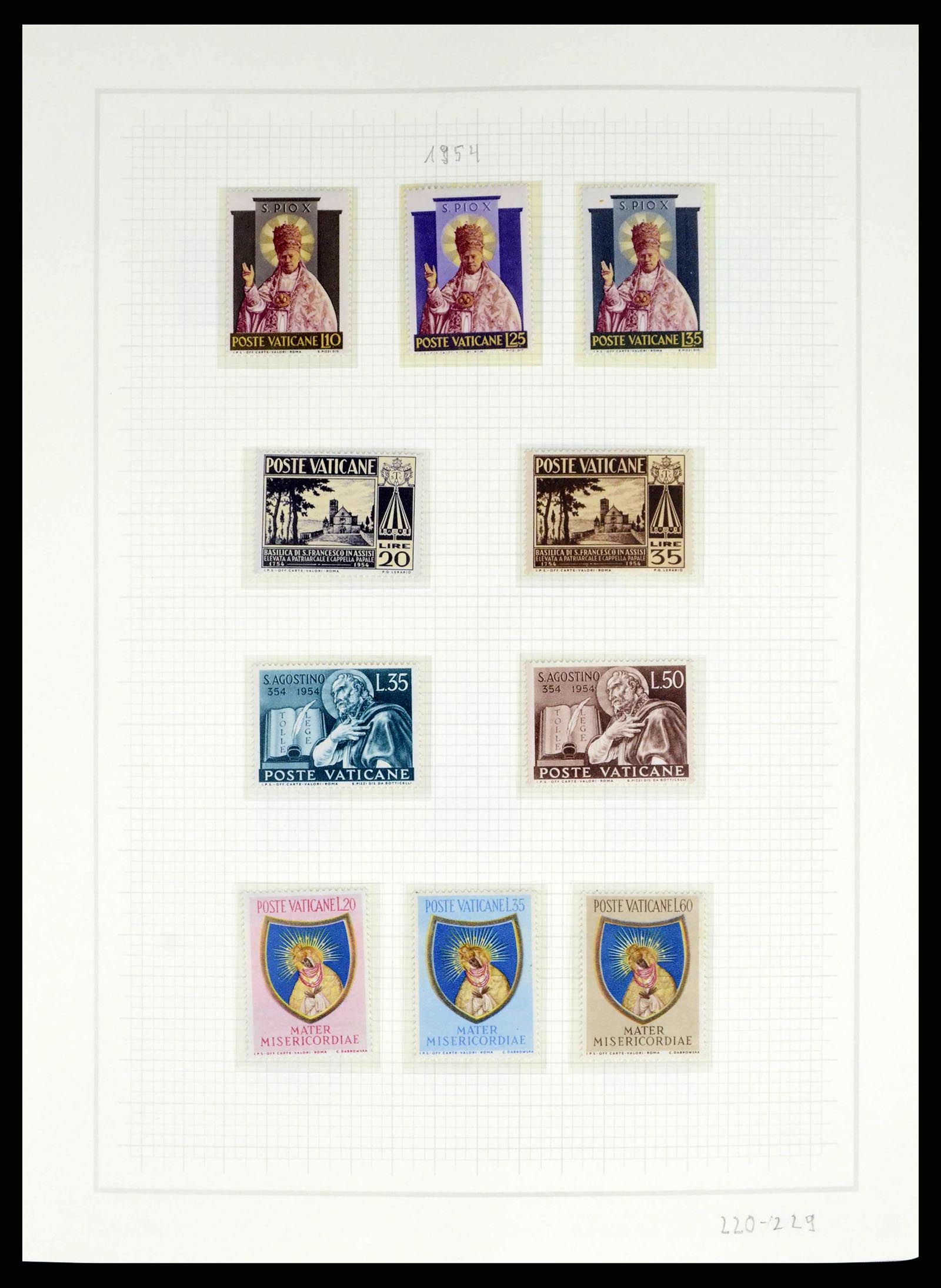 38182 0018 - Postzegelverzameling 38182 Vaticaan 1929-2015.