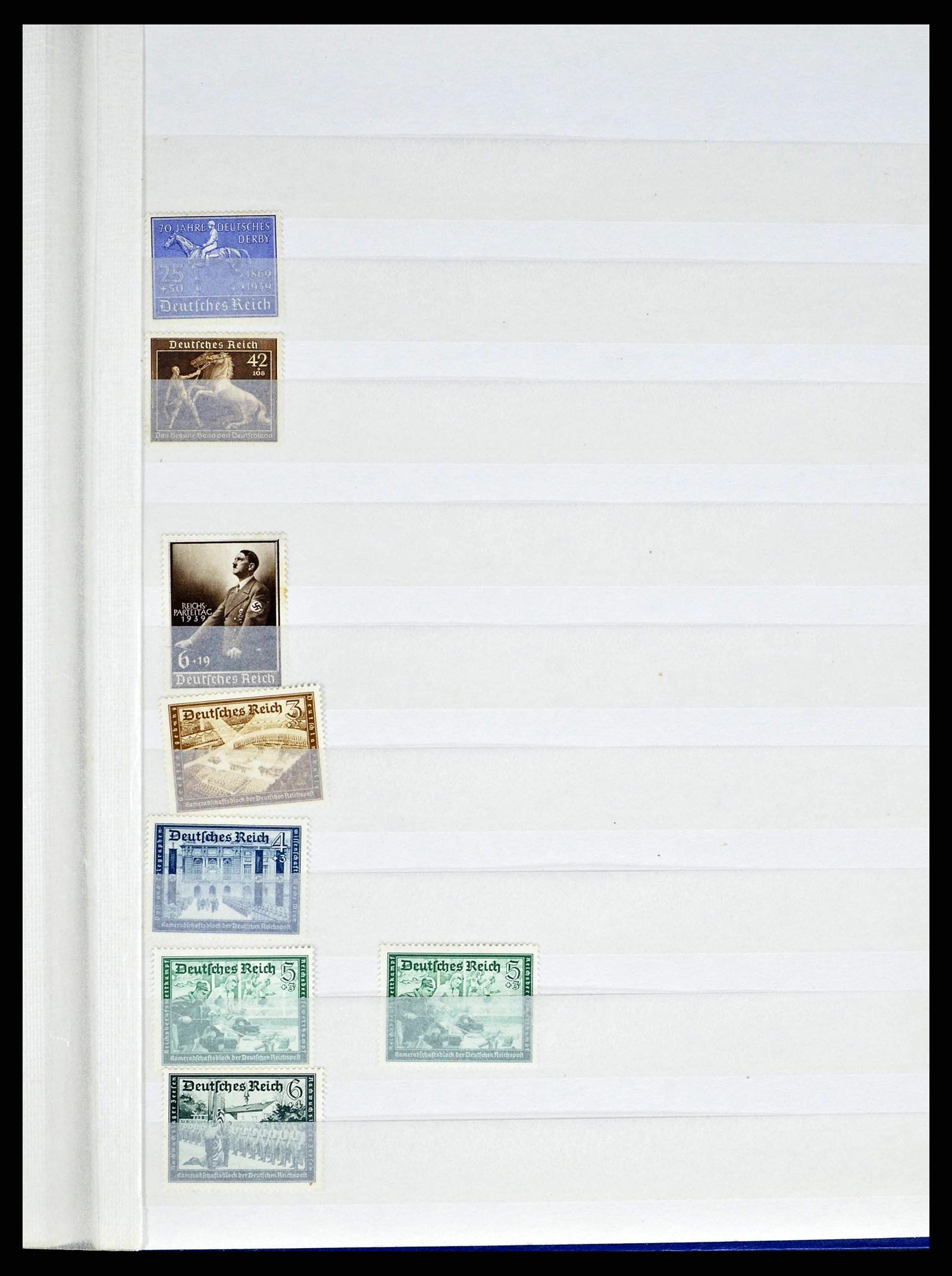 38184 0052 - Stamp collection 38184 German Reich combinations 1915-1941.