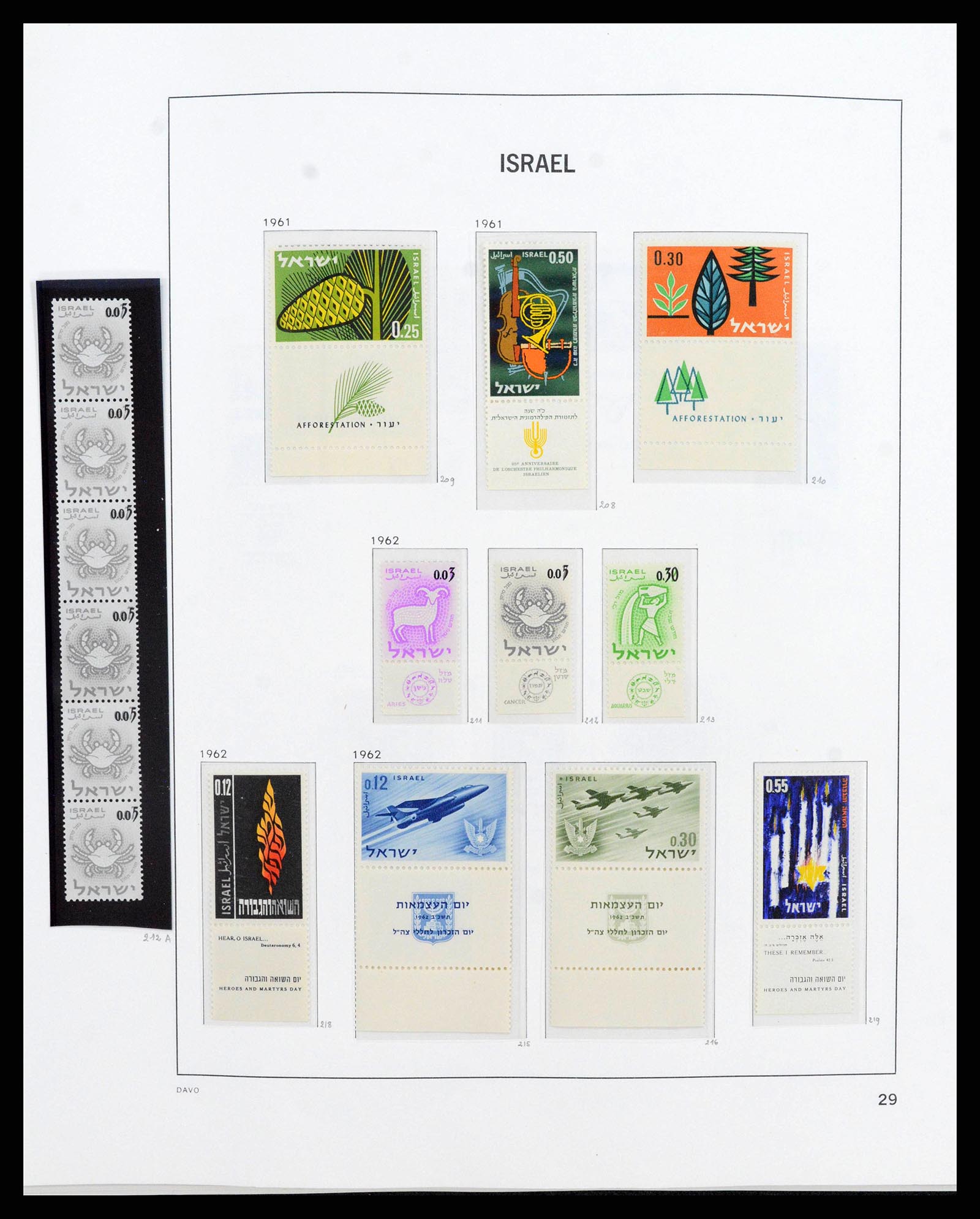 38186 0033 - Stamp collection 38186 Israel 1948-2018!