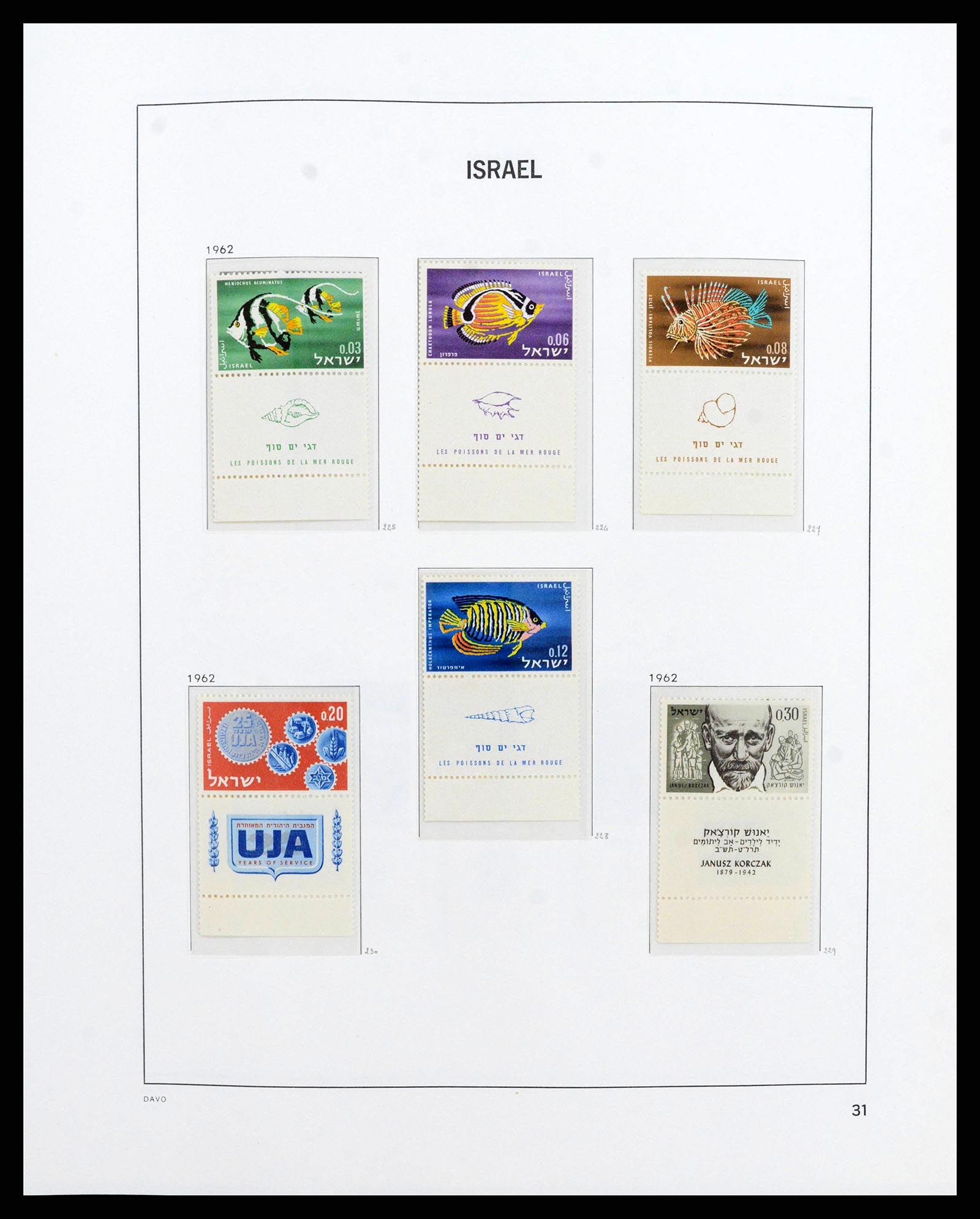 38186 0035 - Stamp collection 38186 Israel 1948-2018!