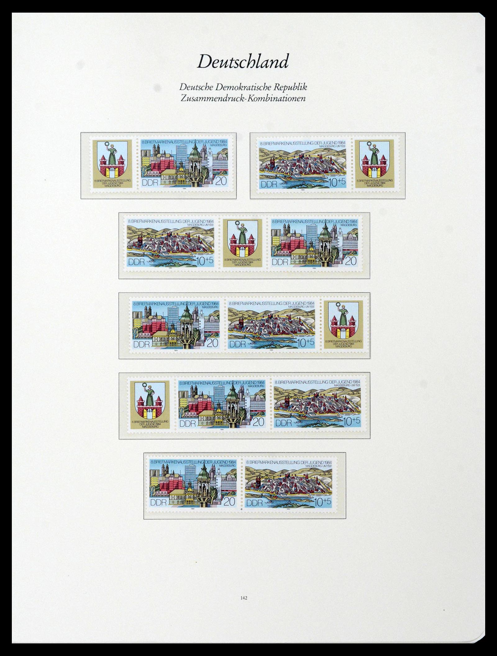 38188 0036 - Stamp collection 38188 GDR combinations 1955-1990.