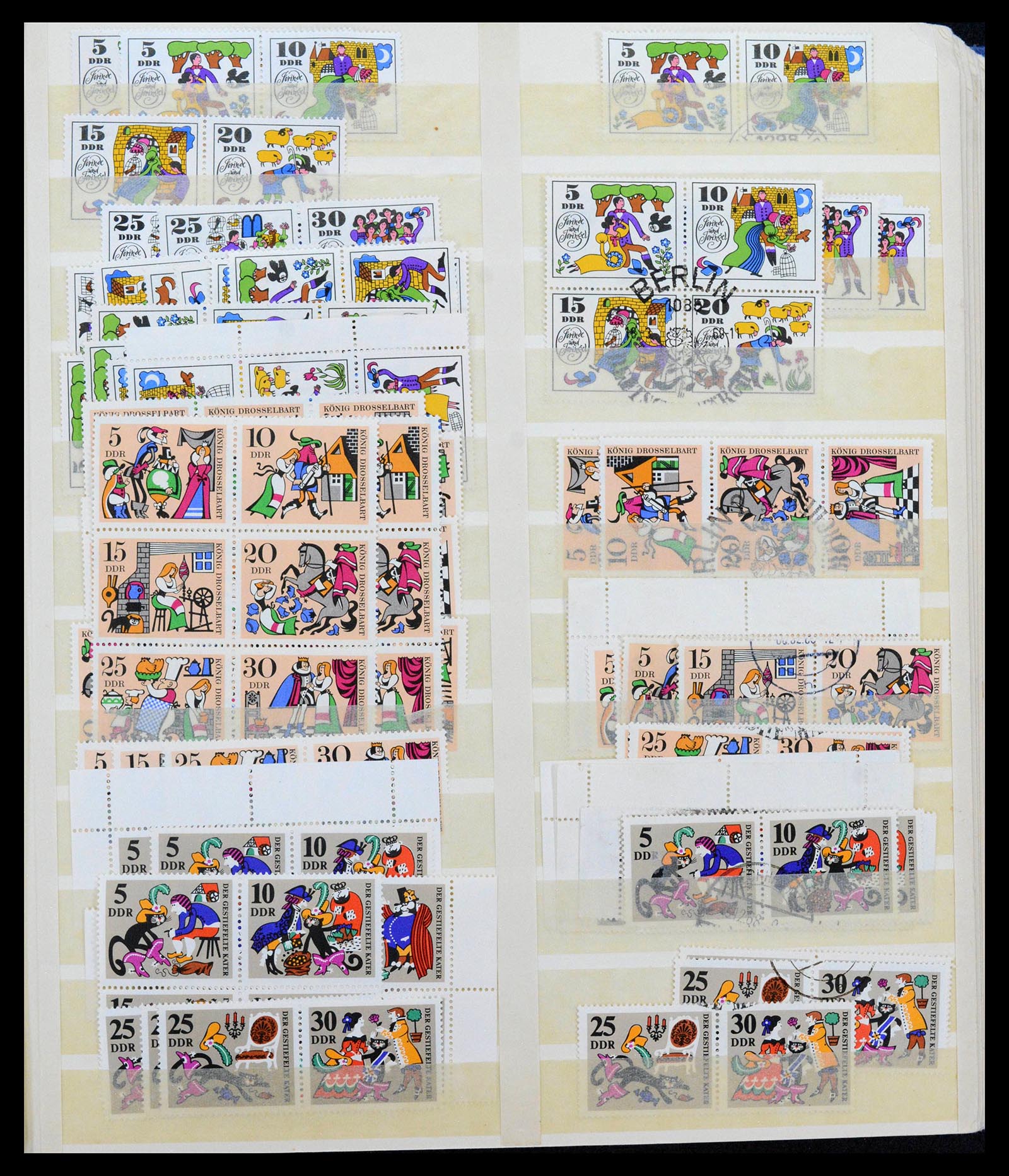 38188 0050 - Stamp collection 38188 GDR combinations 1955-1990.