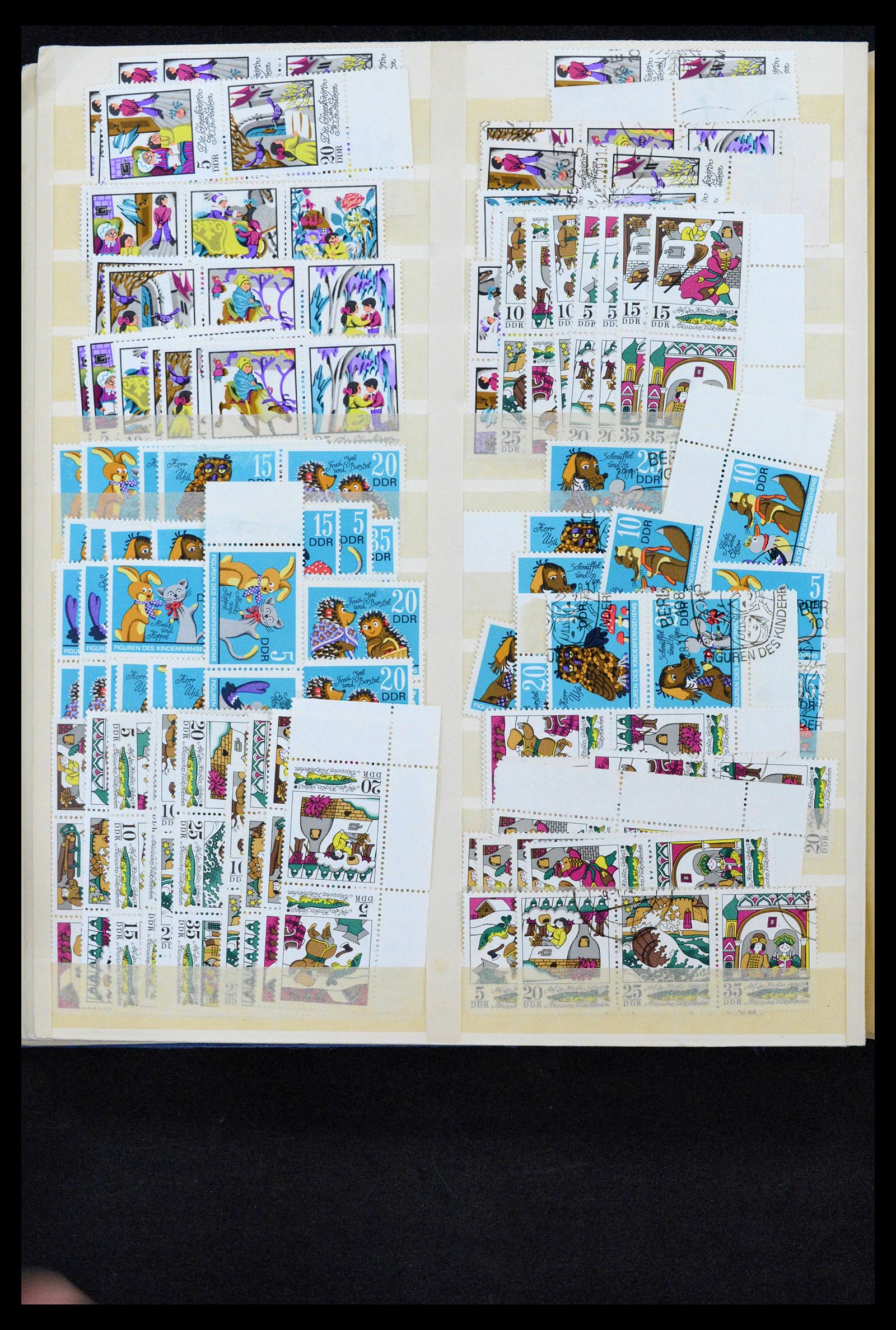 38188 0053 - Stamp collection 38188 GDR combinations 1955-1990.
