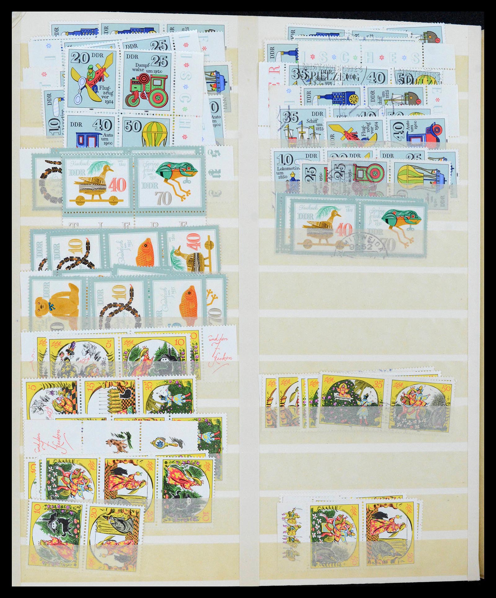 38188 0057 - Stamp collection 38188 GDR combinations 1955-1990.