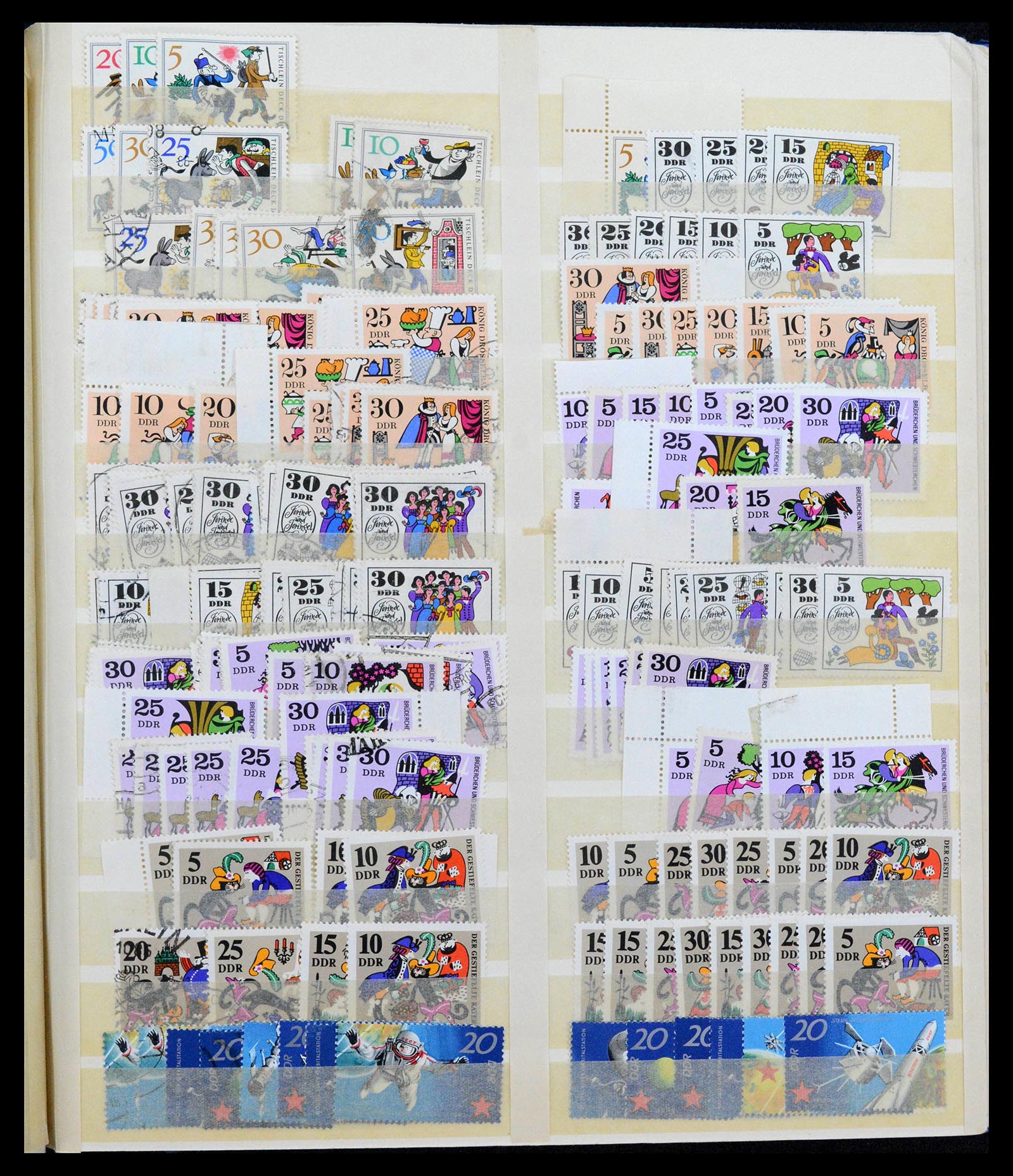 38188 0060 - Stamp collection 38188 GDR combinations 1955-1990.