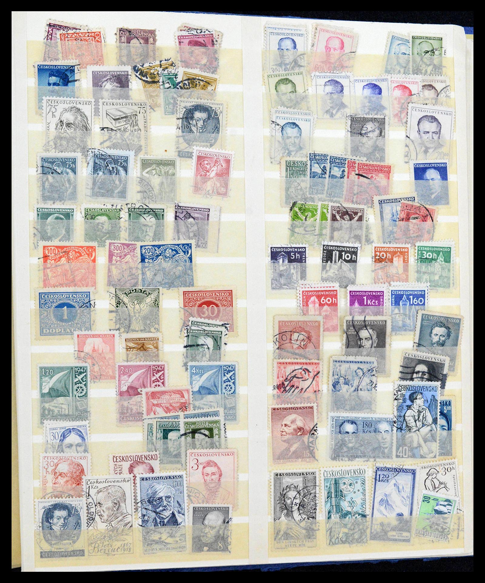 38188 0073 - Postzegelverzameling 38188 DDR combinaties 1955-1990.